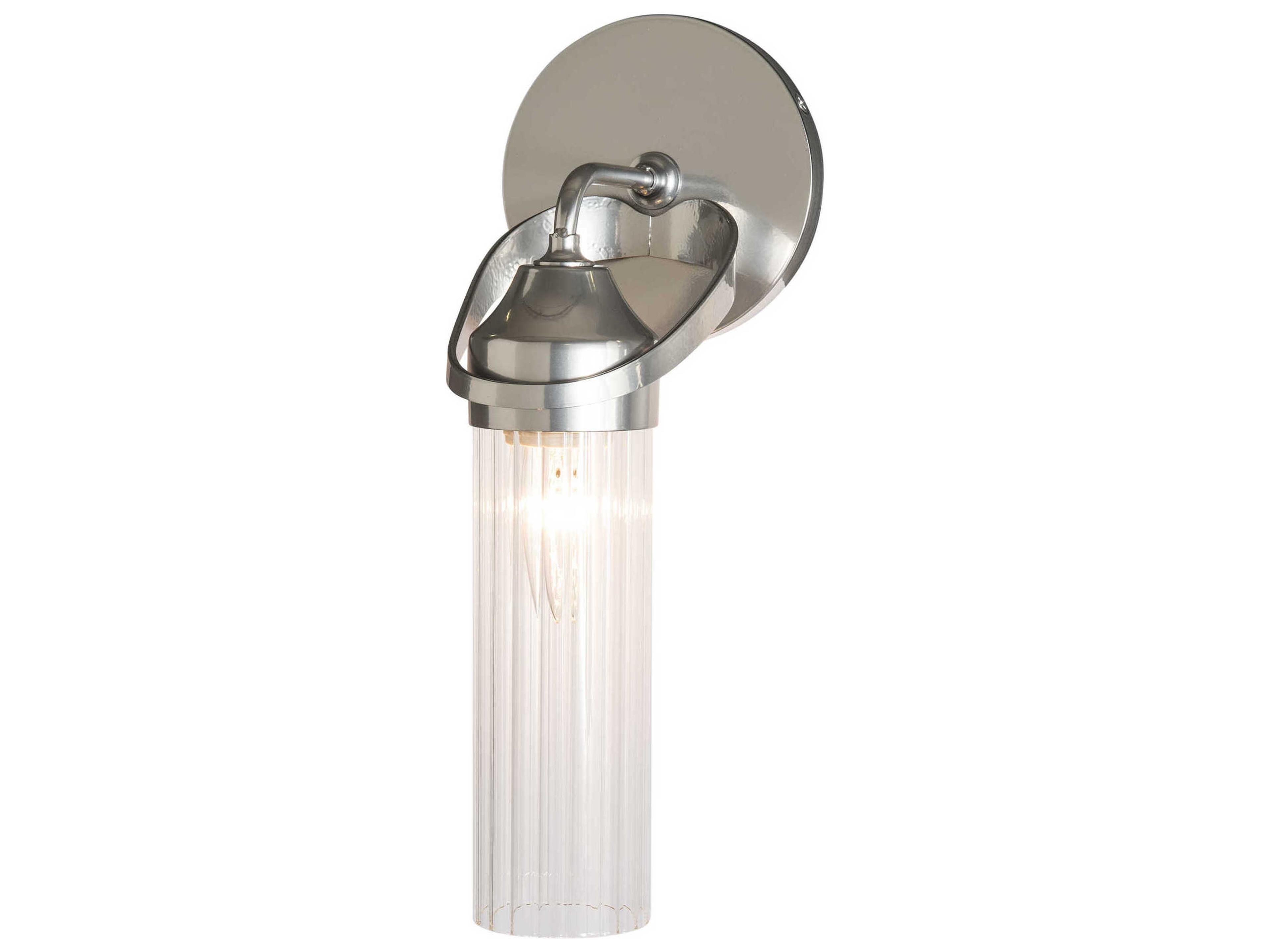 Hubbardton Forge Bow 1-Light Glass Wall Sconce