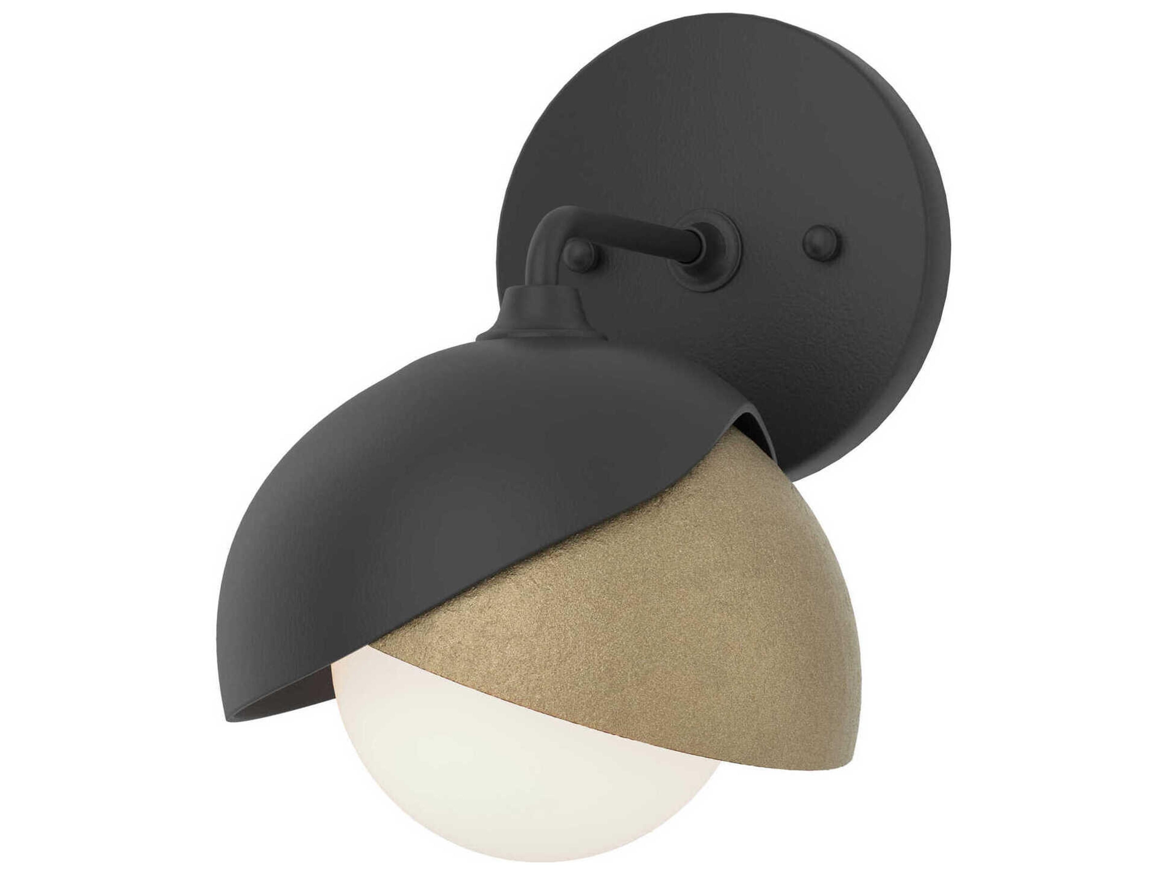 Hubbardton Forge Brooklyn 1-Light Glass Wall Sconce