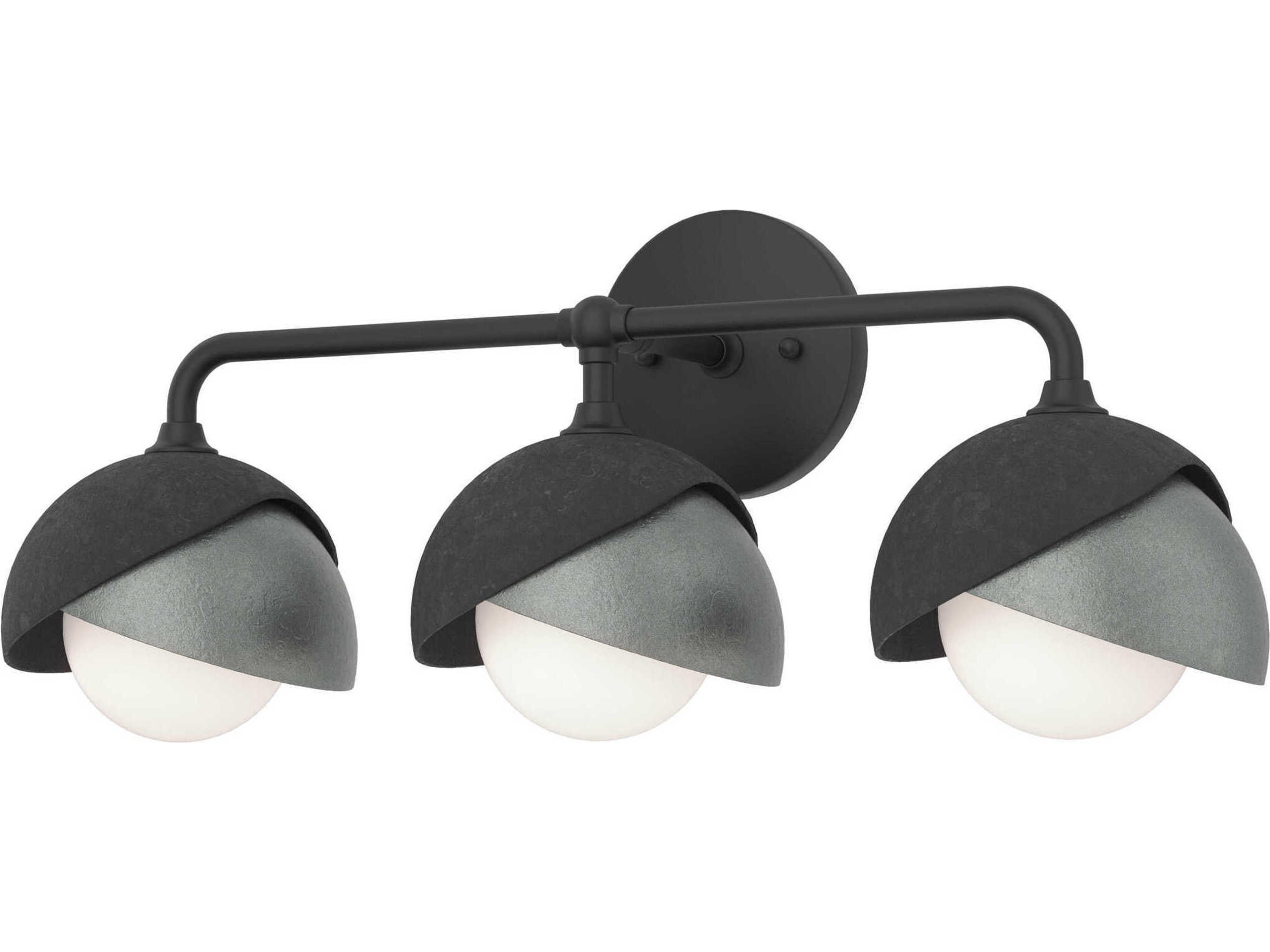 Hubbardton Forge Brooklyn 3-Light Glass Vanity Light