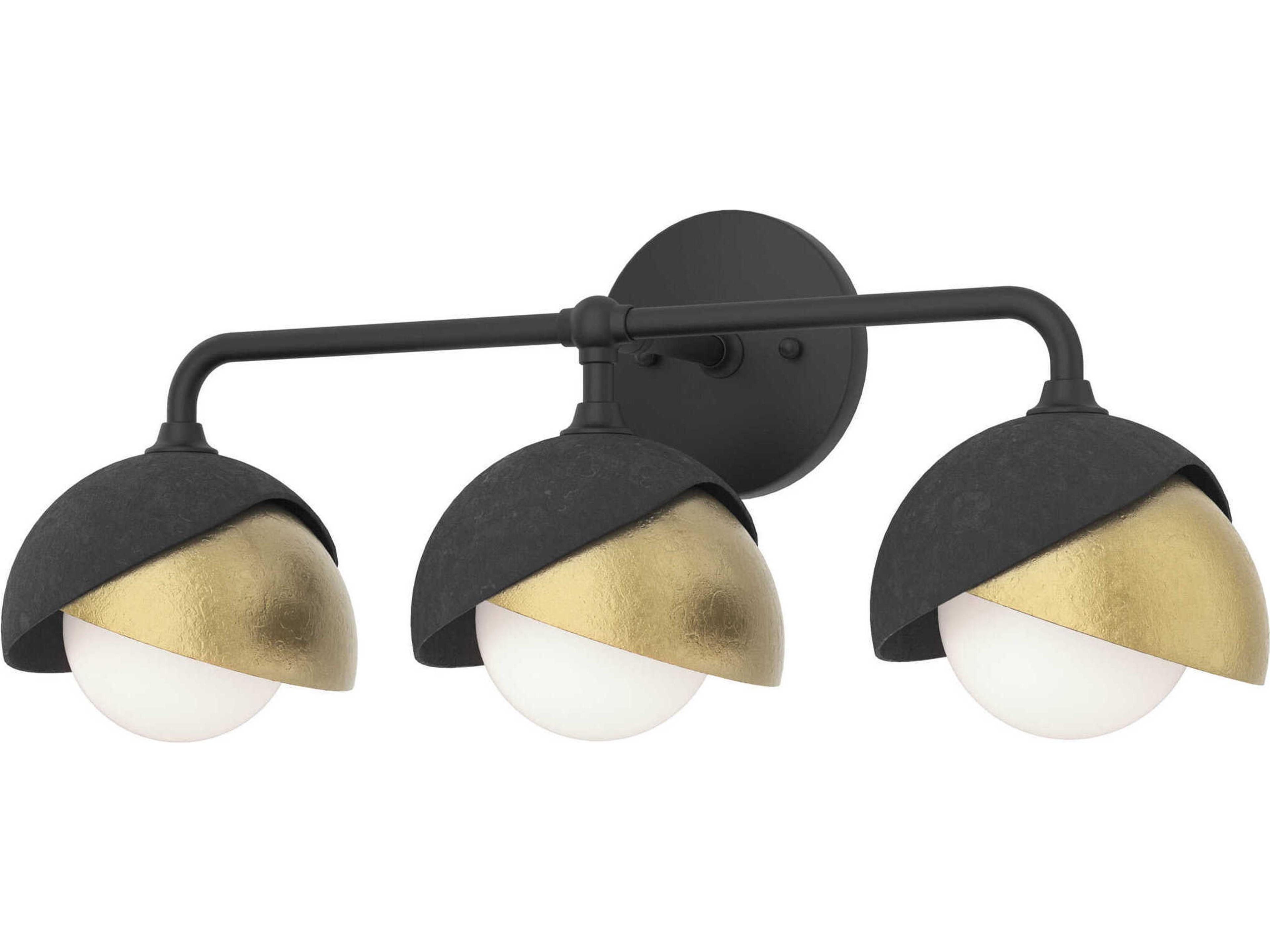 Hubbardton Forge Brooklyn 3-Light Glass Vanity Light