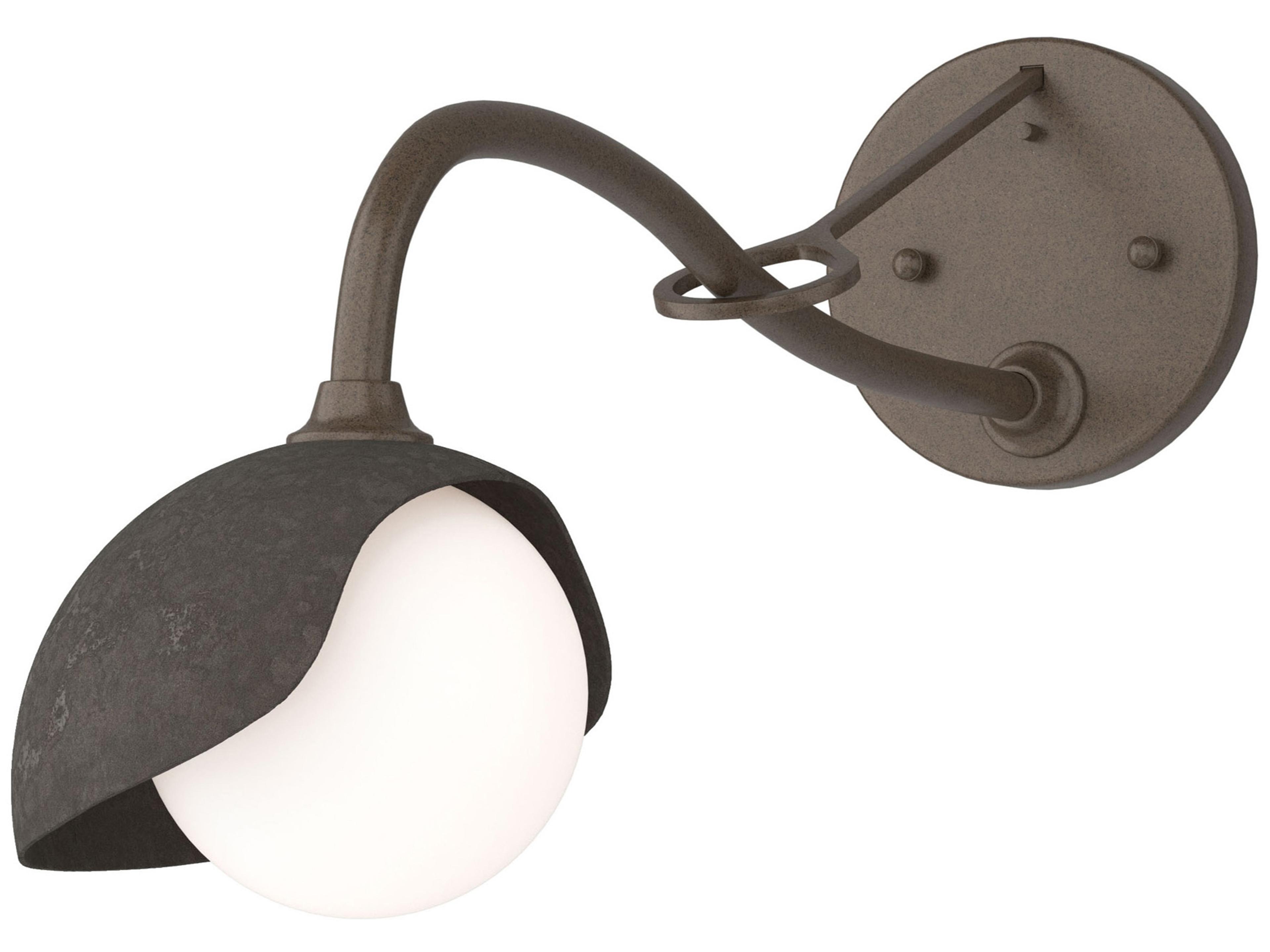 Hubbardton Forge Brooklyn 1-Light Glass Wall Sconce