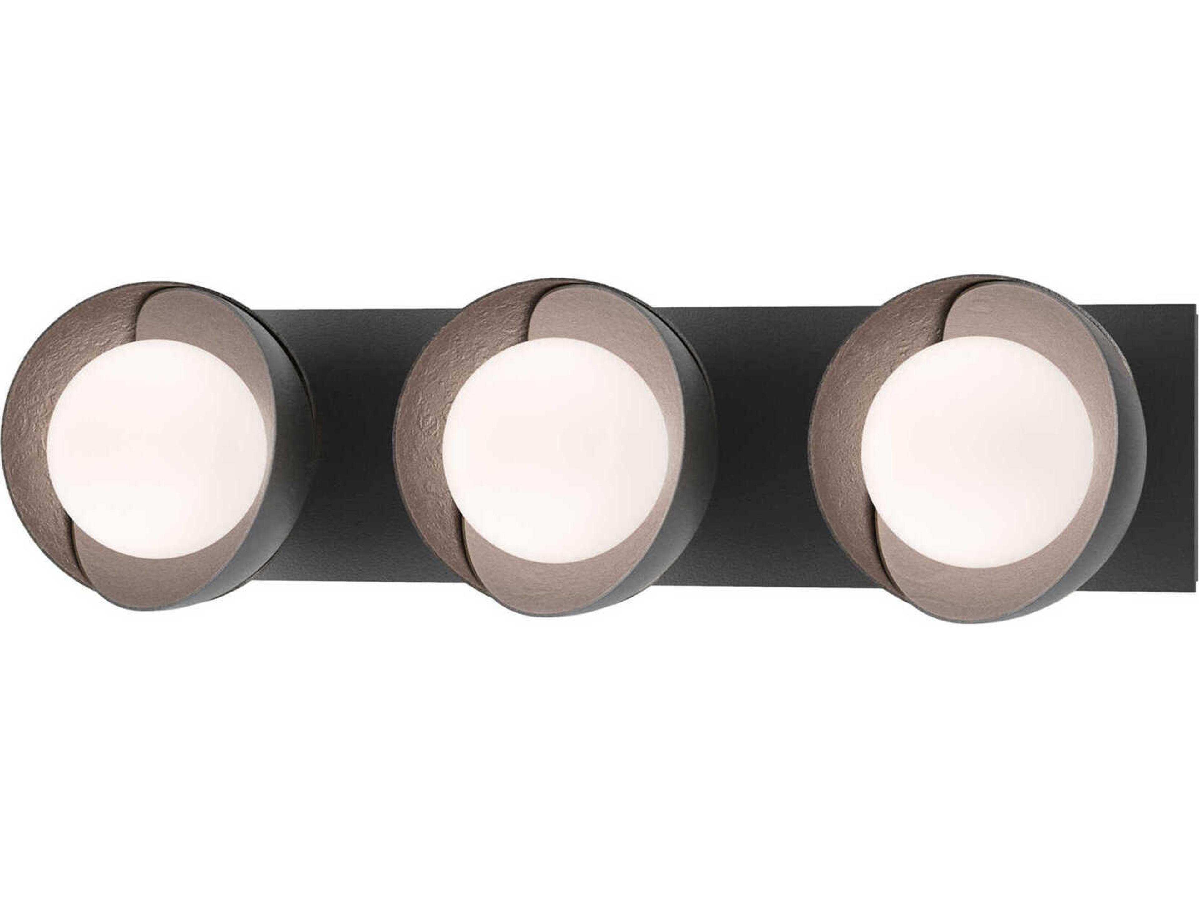 Hubbardton Forge Brooklyn 3-Light Glass Vanity Light