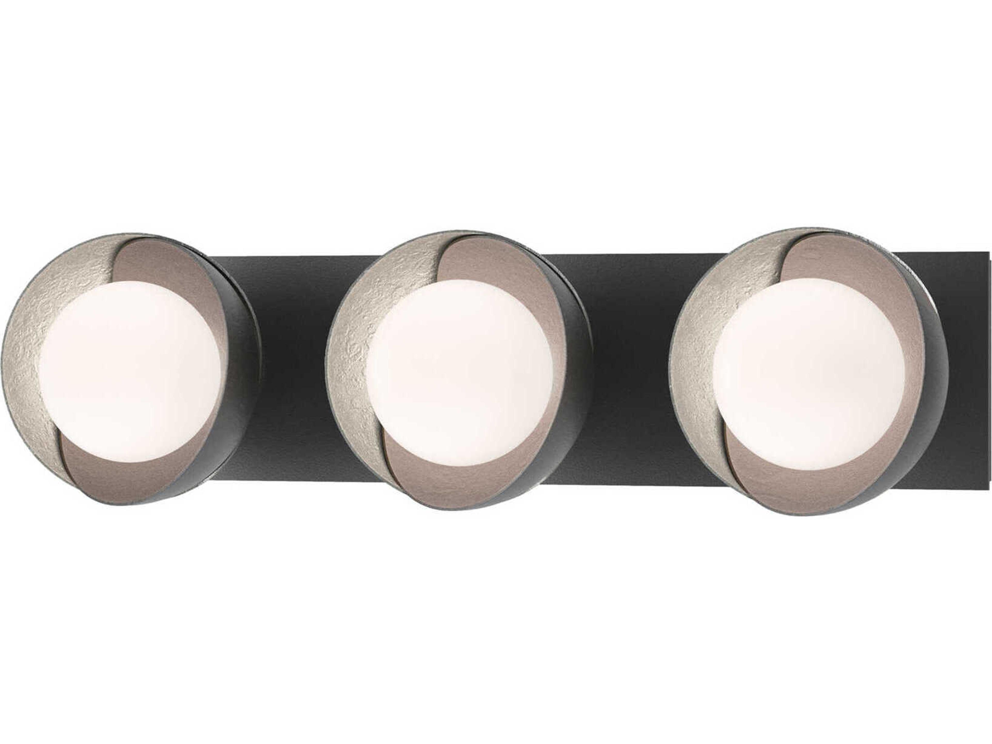 Hubbardton Forge Brooklyn 3-Light Glass Vanity Light