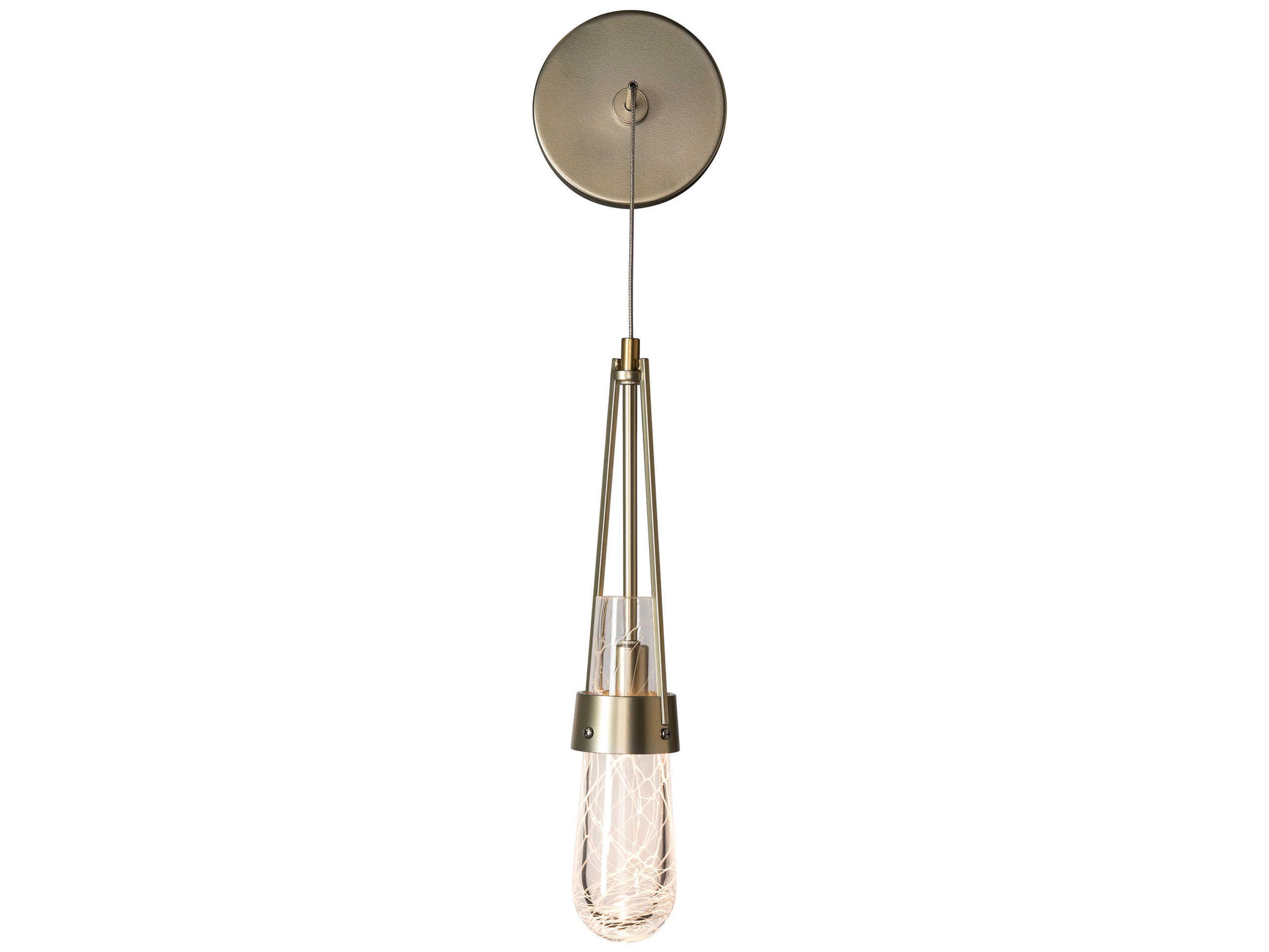 Hubbardton Forge Link 1-Light Glass LED Wall Sconce