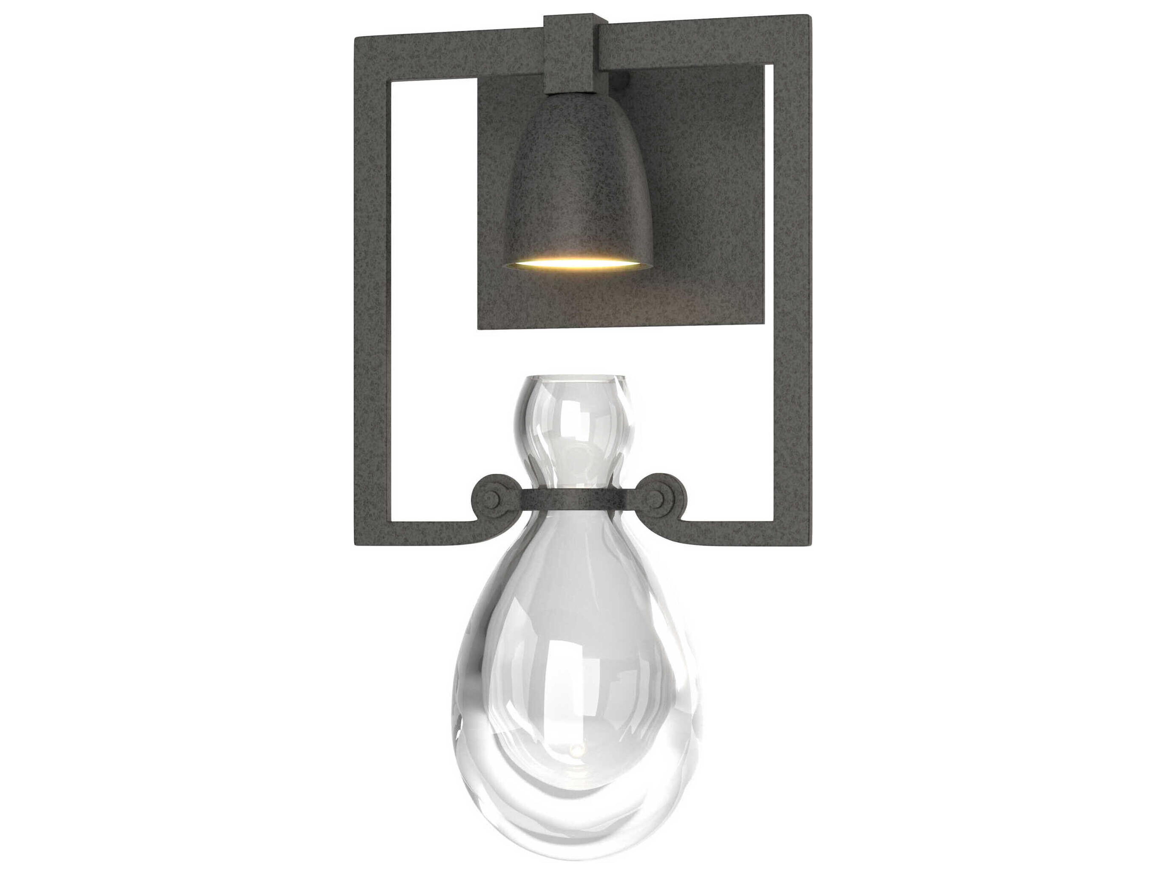 Hubbardton Forge Apothecary 1-Light Glass Wall Sconce
