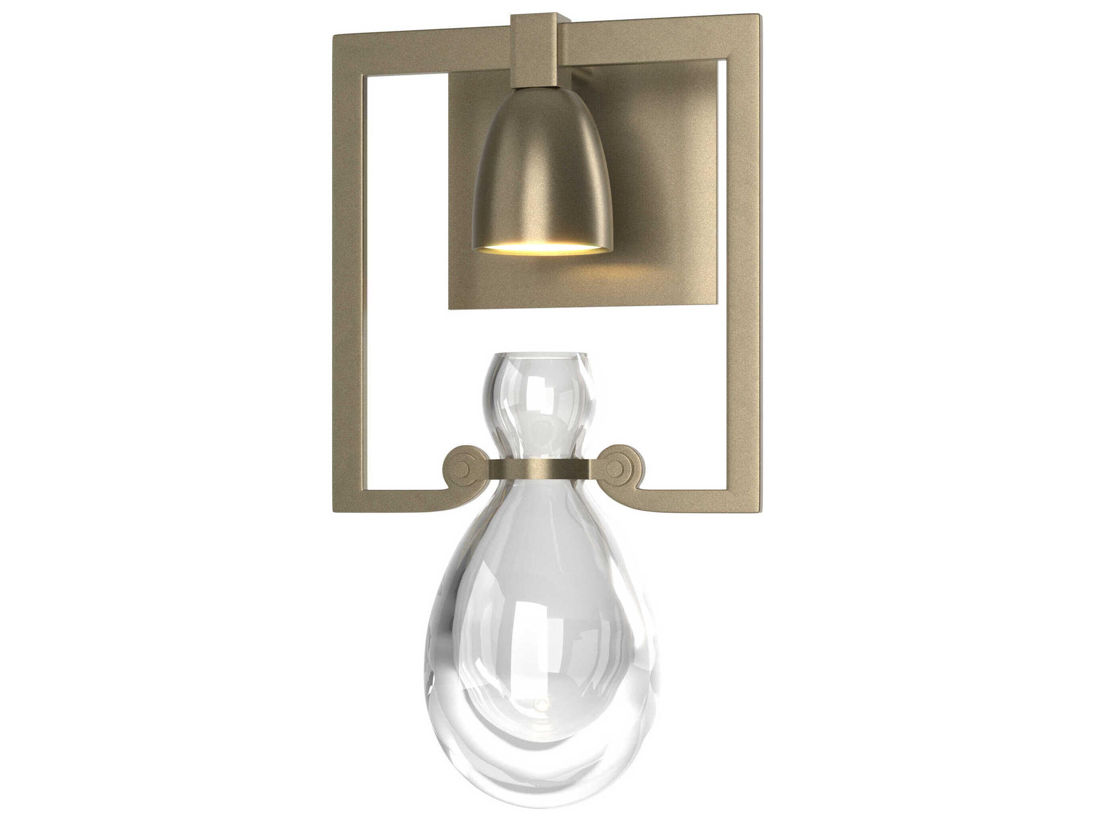 Hubbardton Forge Apothecary 1-Light Glass Wall Sconce