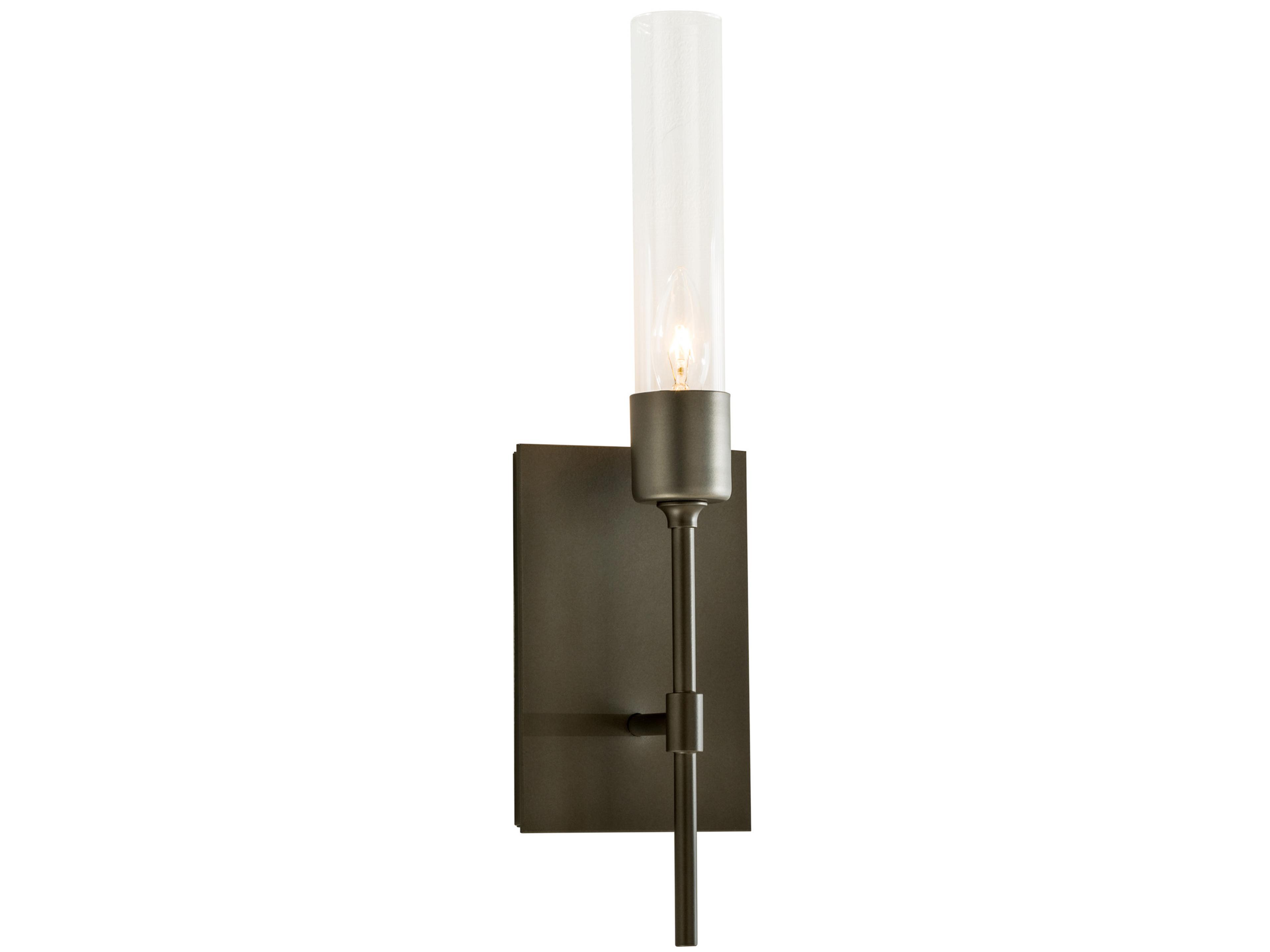 Hubbardton Forge Vela 1-Light Glass Wall Sconce