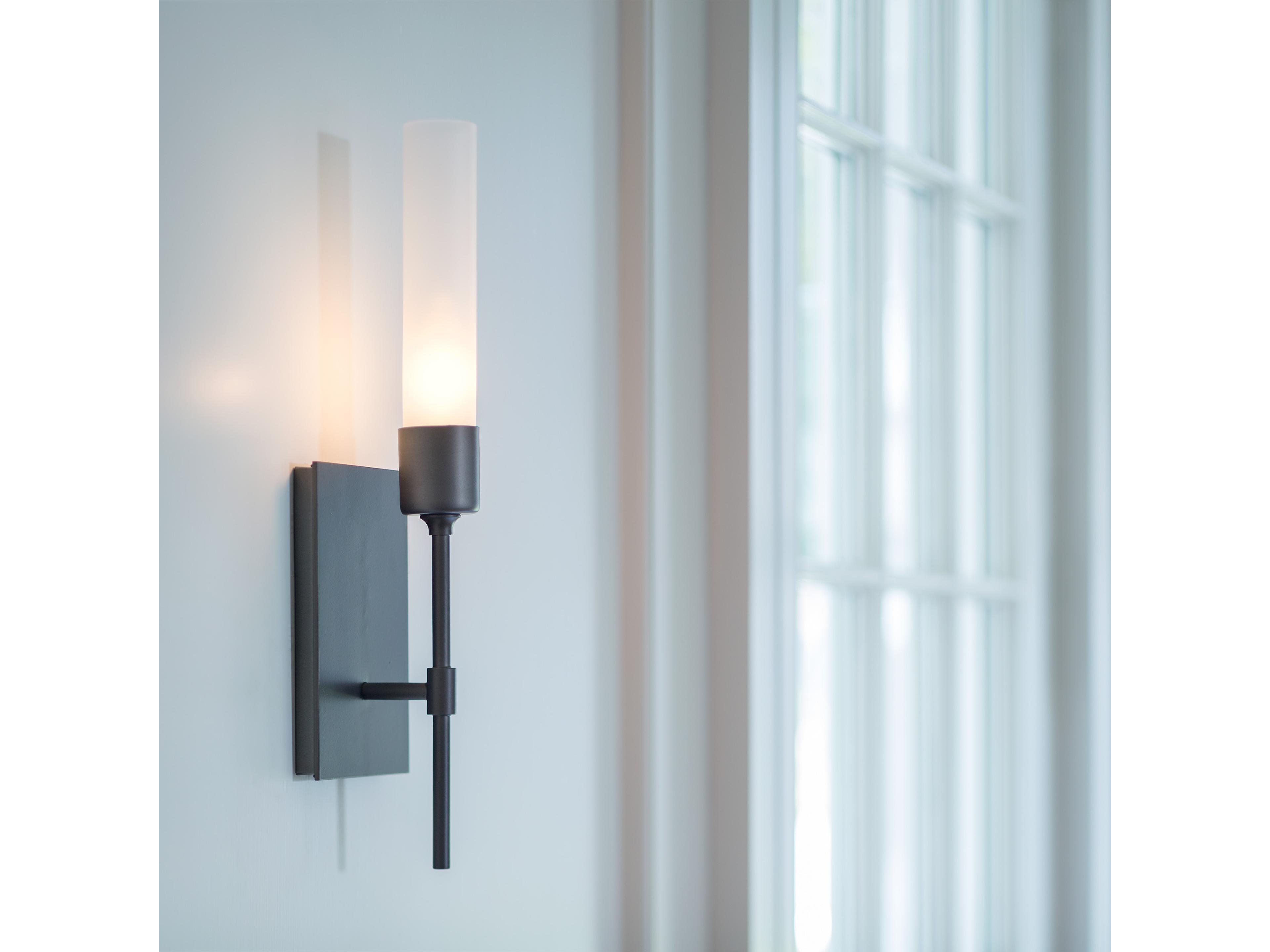 Hubbardton Forge Vela 1-Light Glass Wall Sconce
