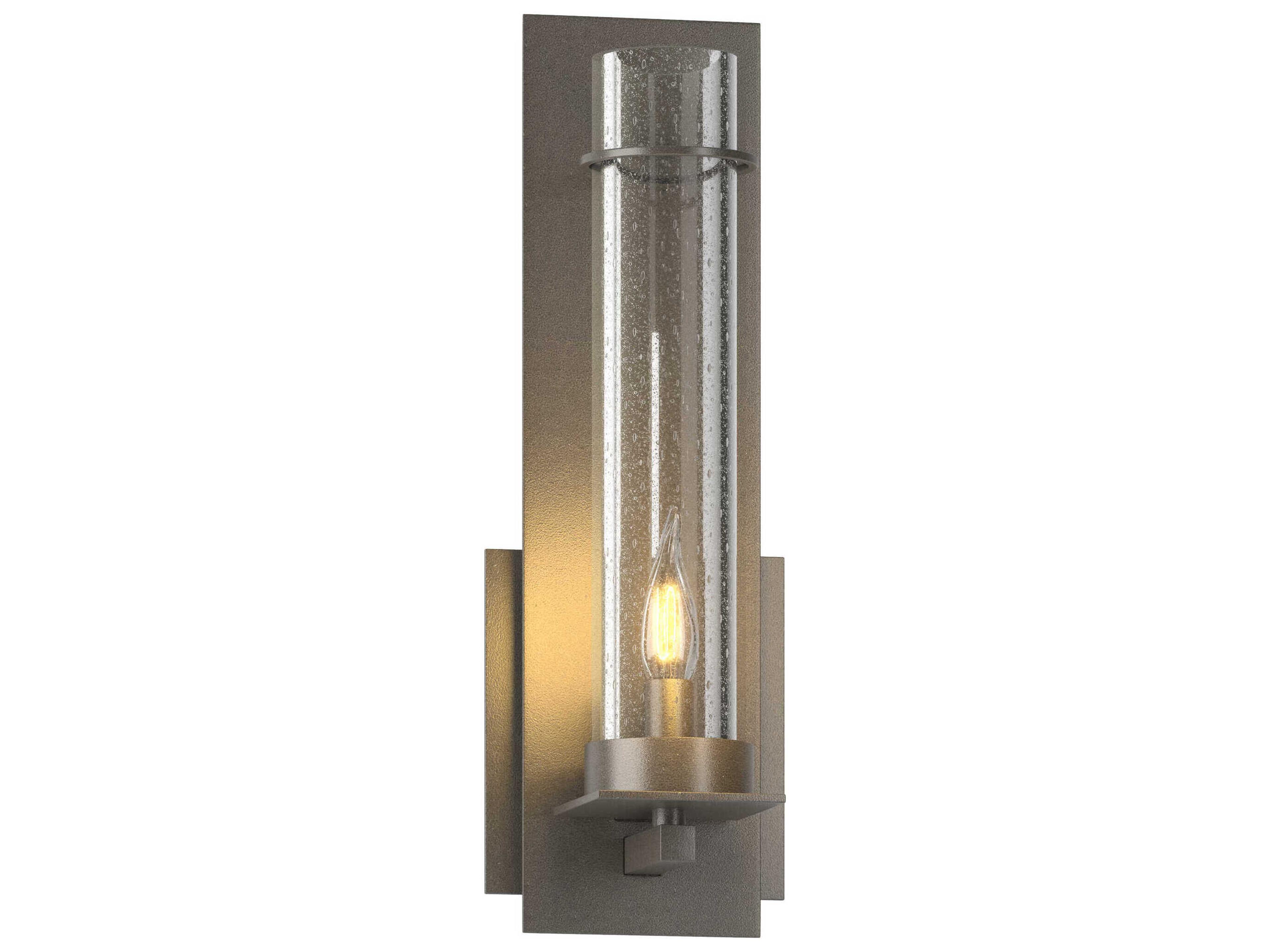 Hubbardton Forge New Town 1-Light Glass Wall Sconce