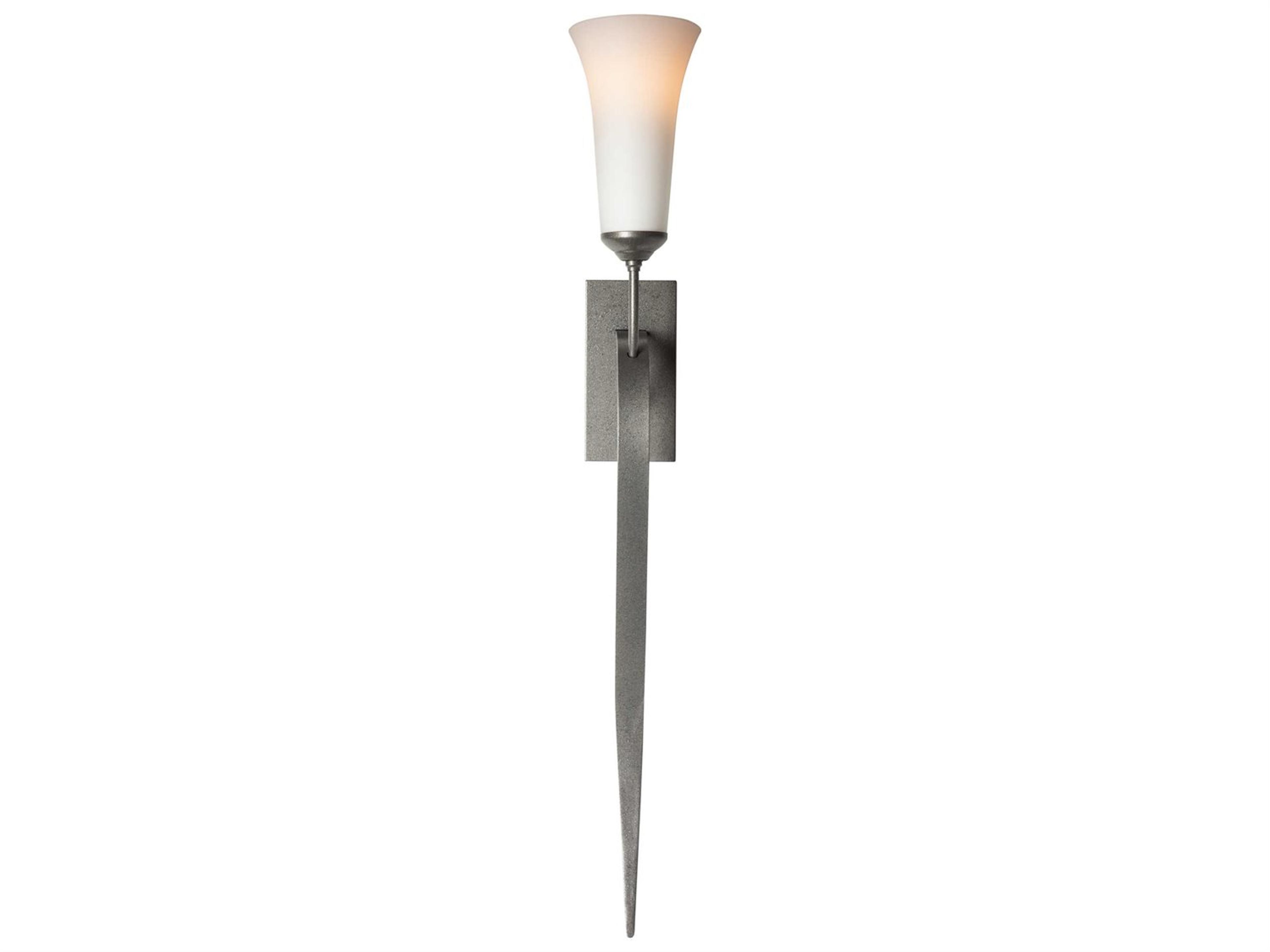 Hubbardton Forge Sweeping 1-Light Glass Wall Sconce