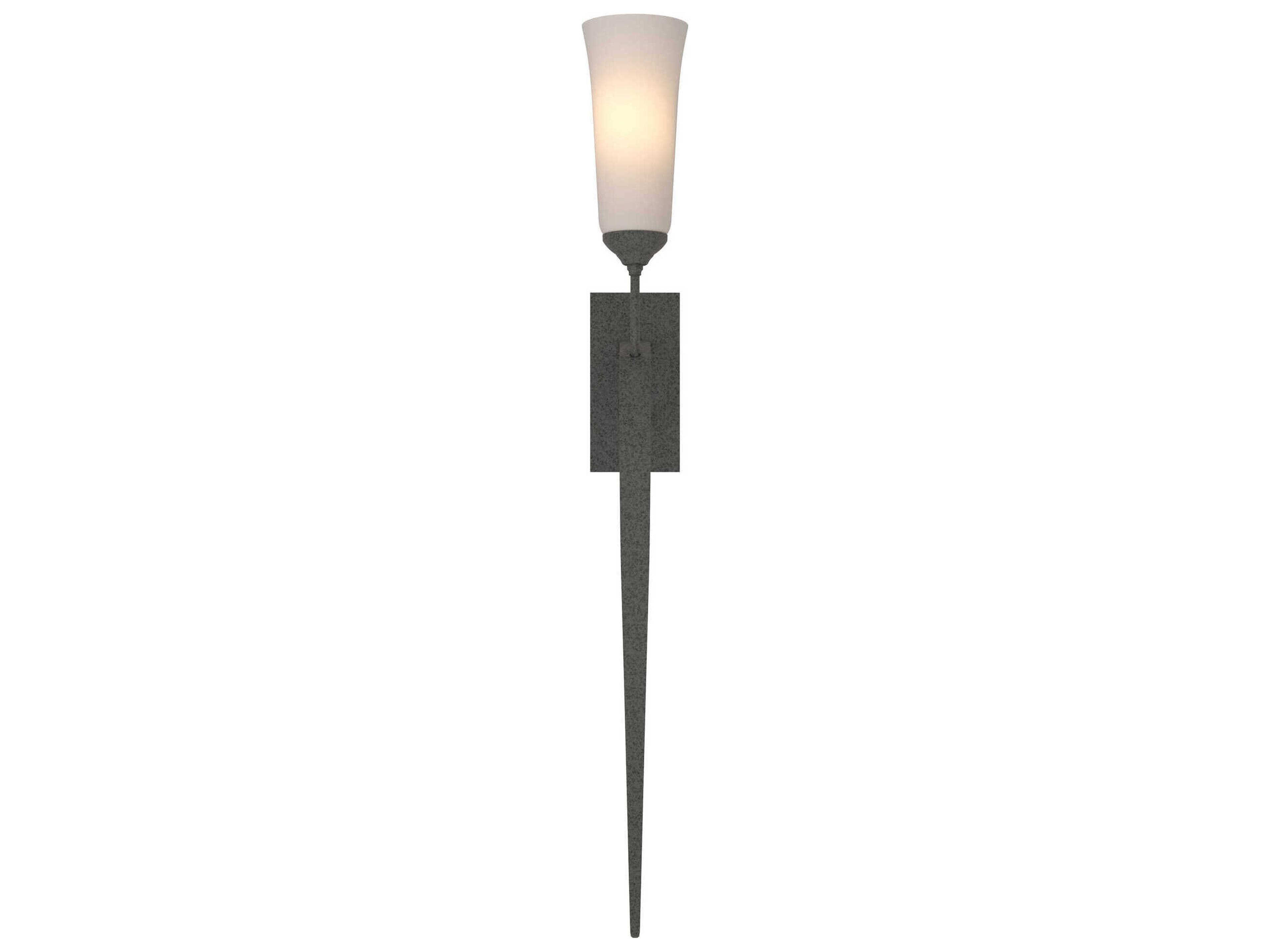 Hubbardton Forge Sweeping 1-Light Glass Wall Sconce
