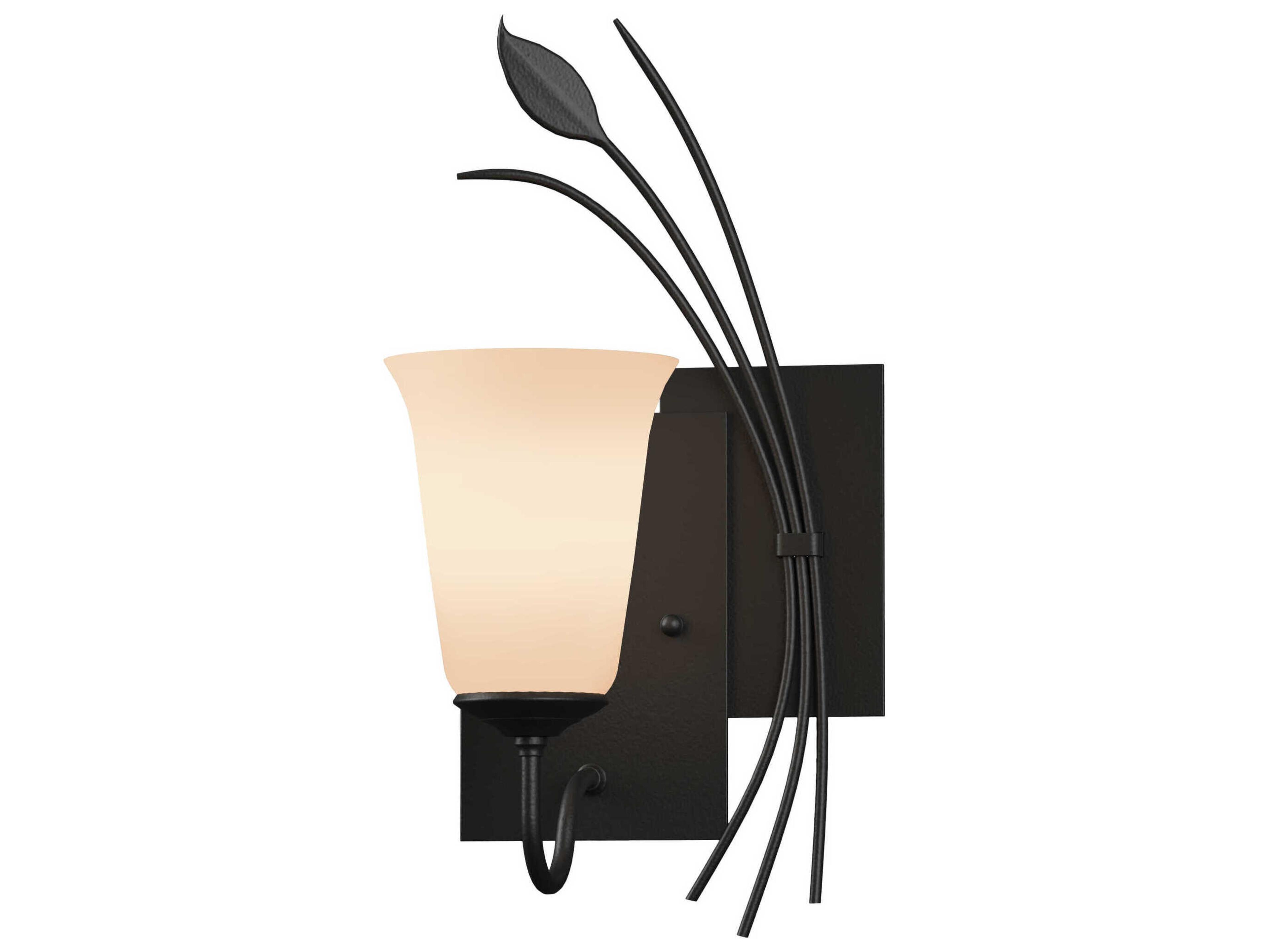 Hubbardton Forge Leaf 1-Light Glass Wall Sconce