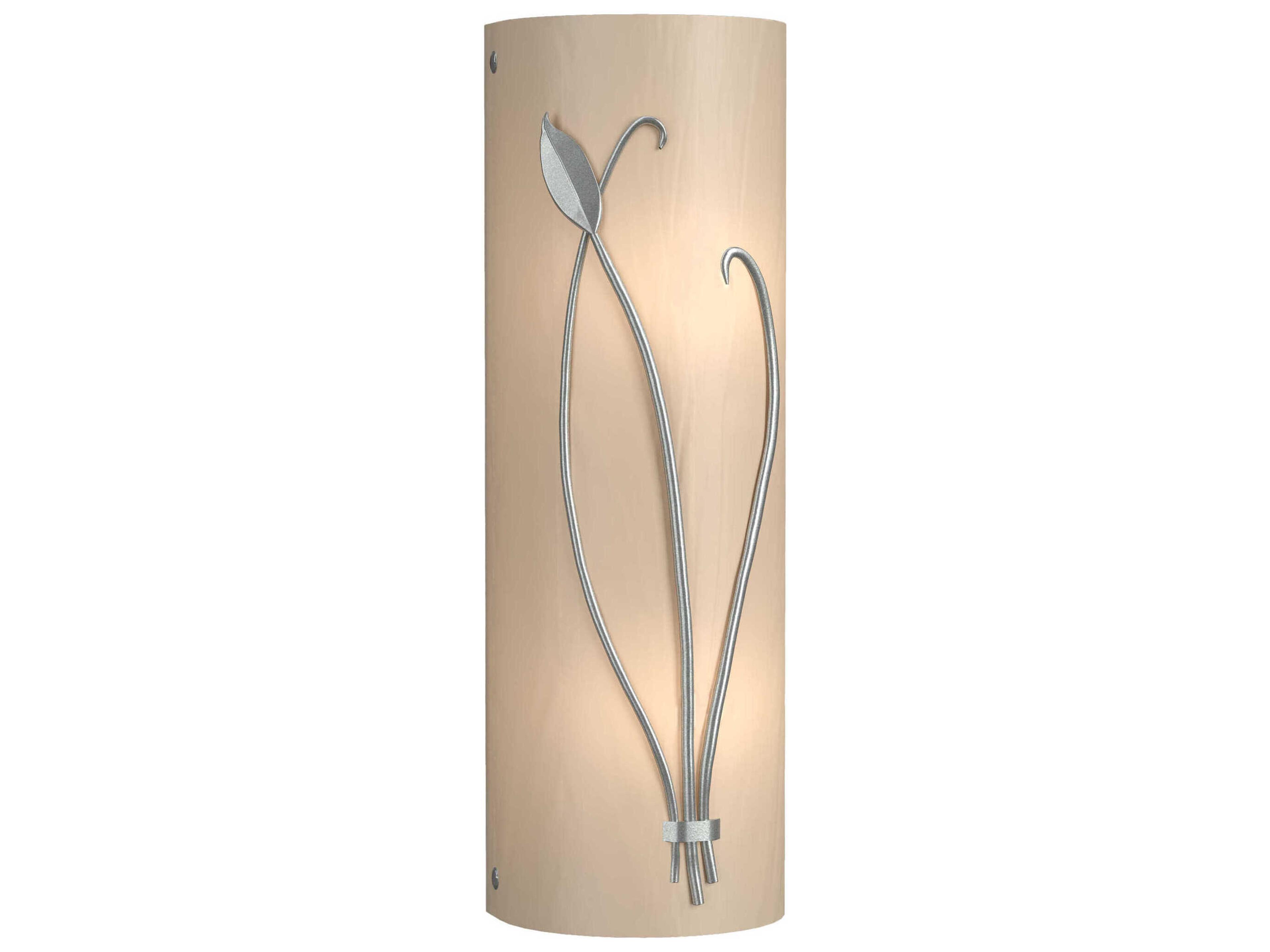 Hubbardton Forge Leaf 2-Light Glass Wall Sconce