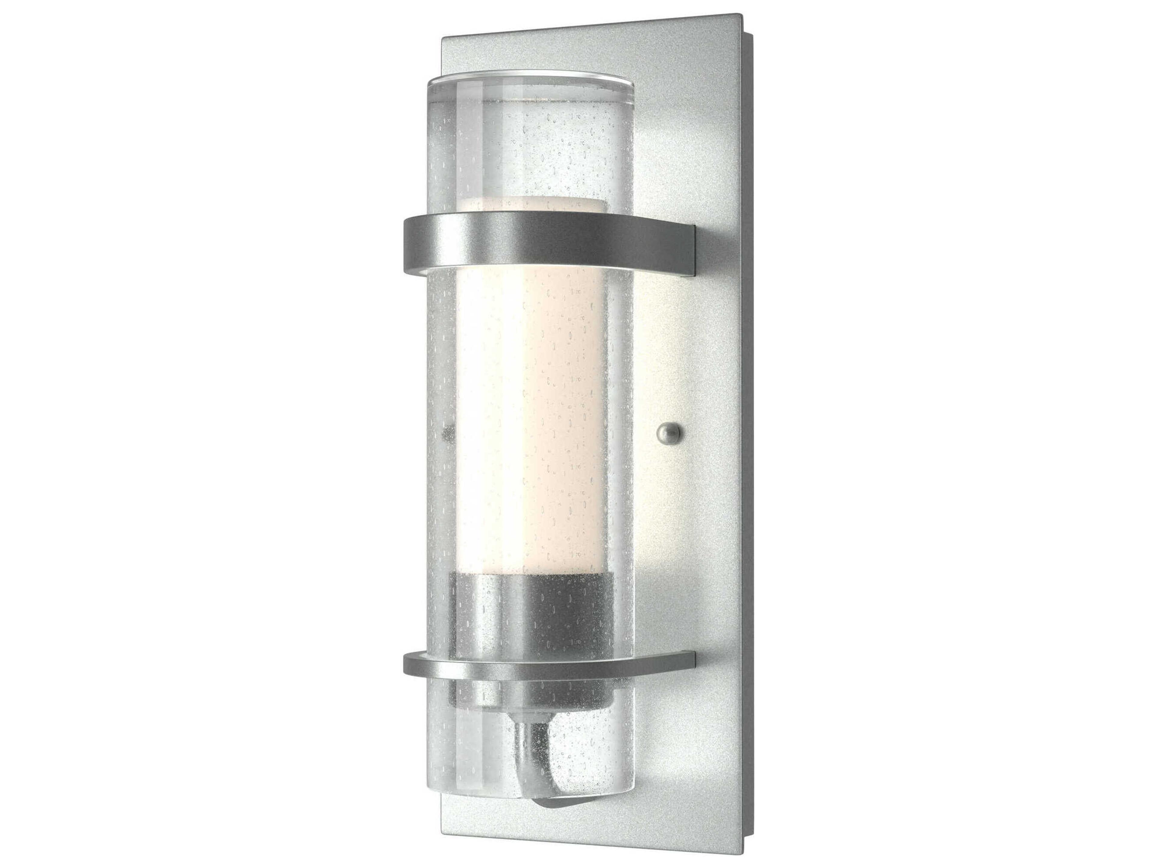 Hubbardton Forge Banded 1-Light Glass Wall Sconce