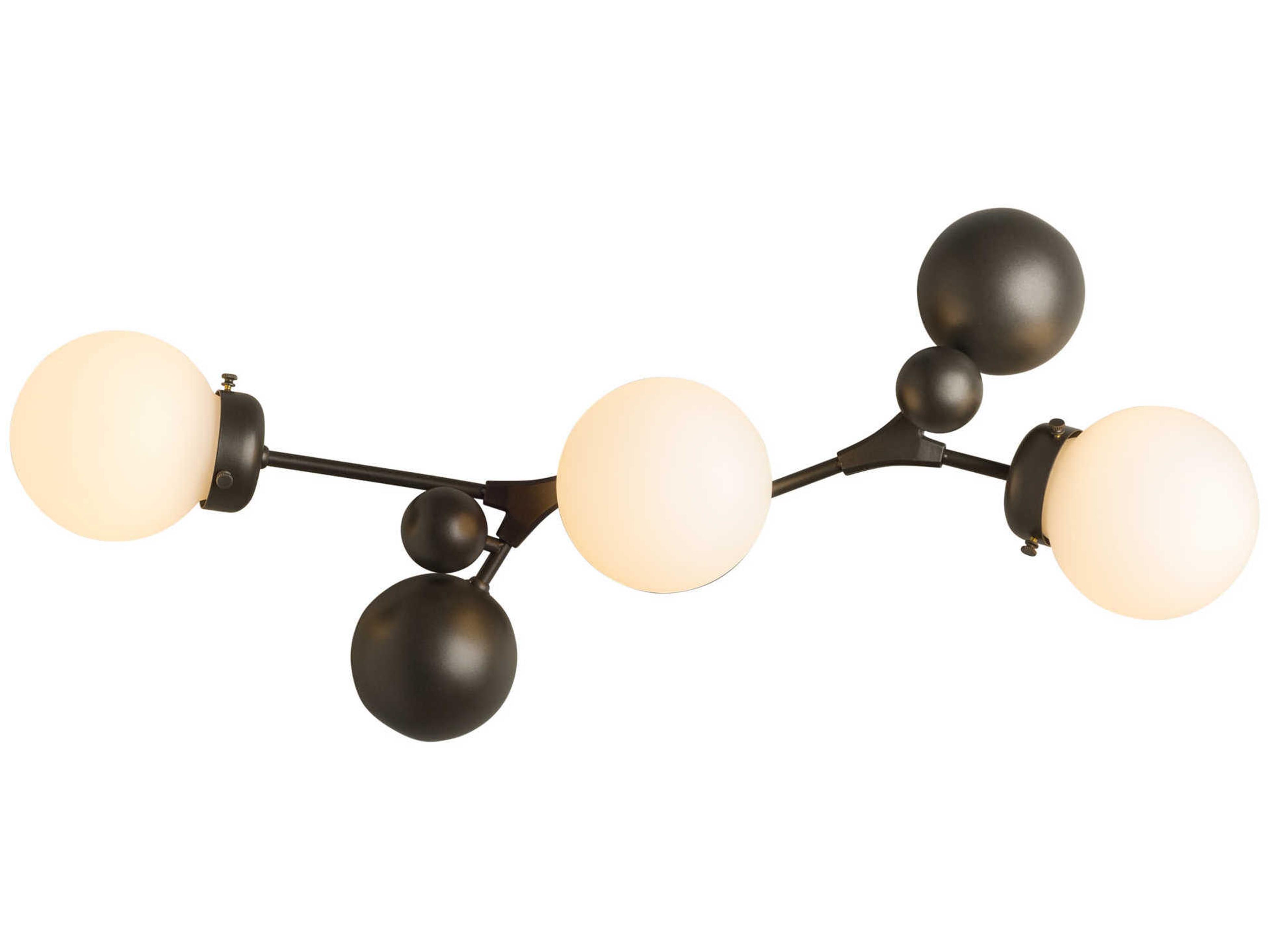 Hubbardton Forge Sprig 3-Light Glass Wall Sconce