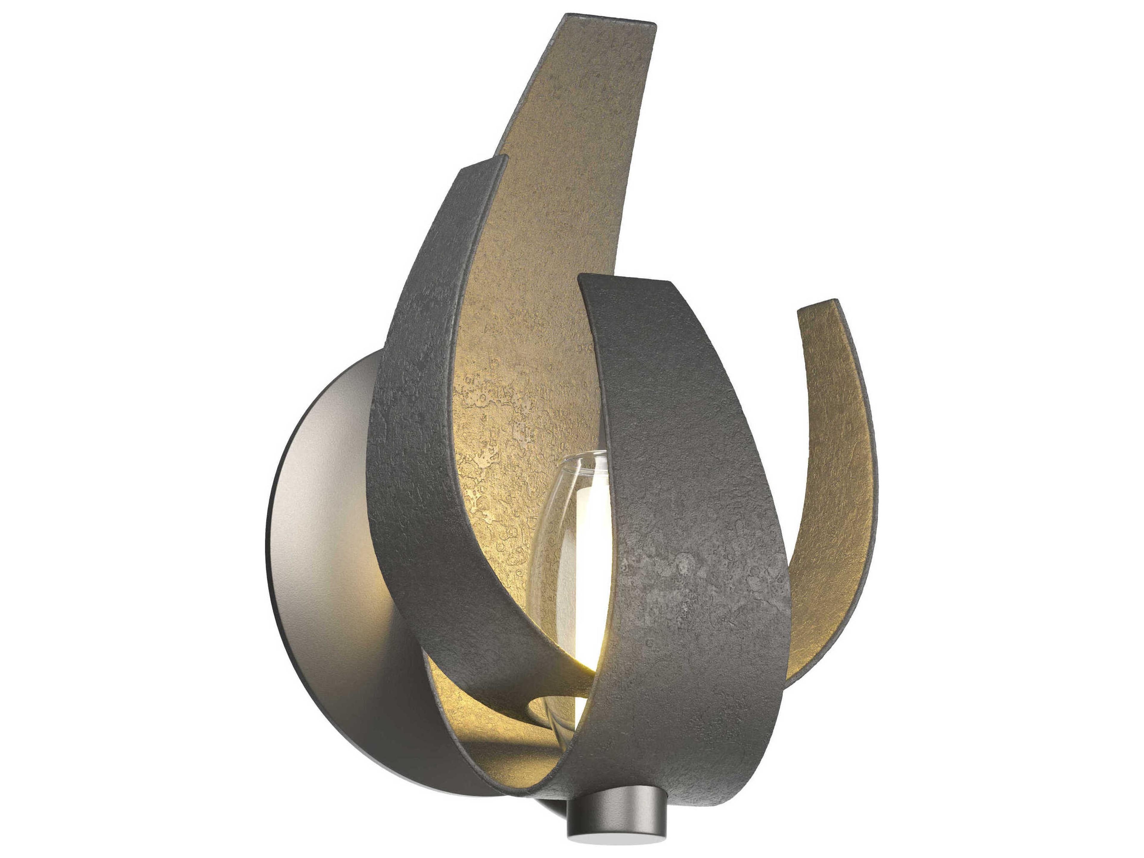 Hubbardton Forge Corona 1-Light Glass Wall Sconce