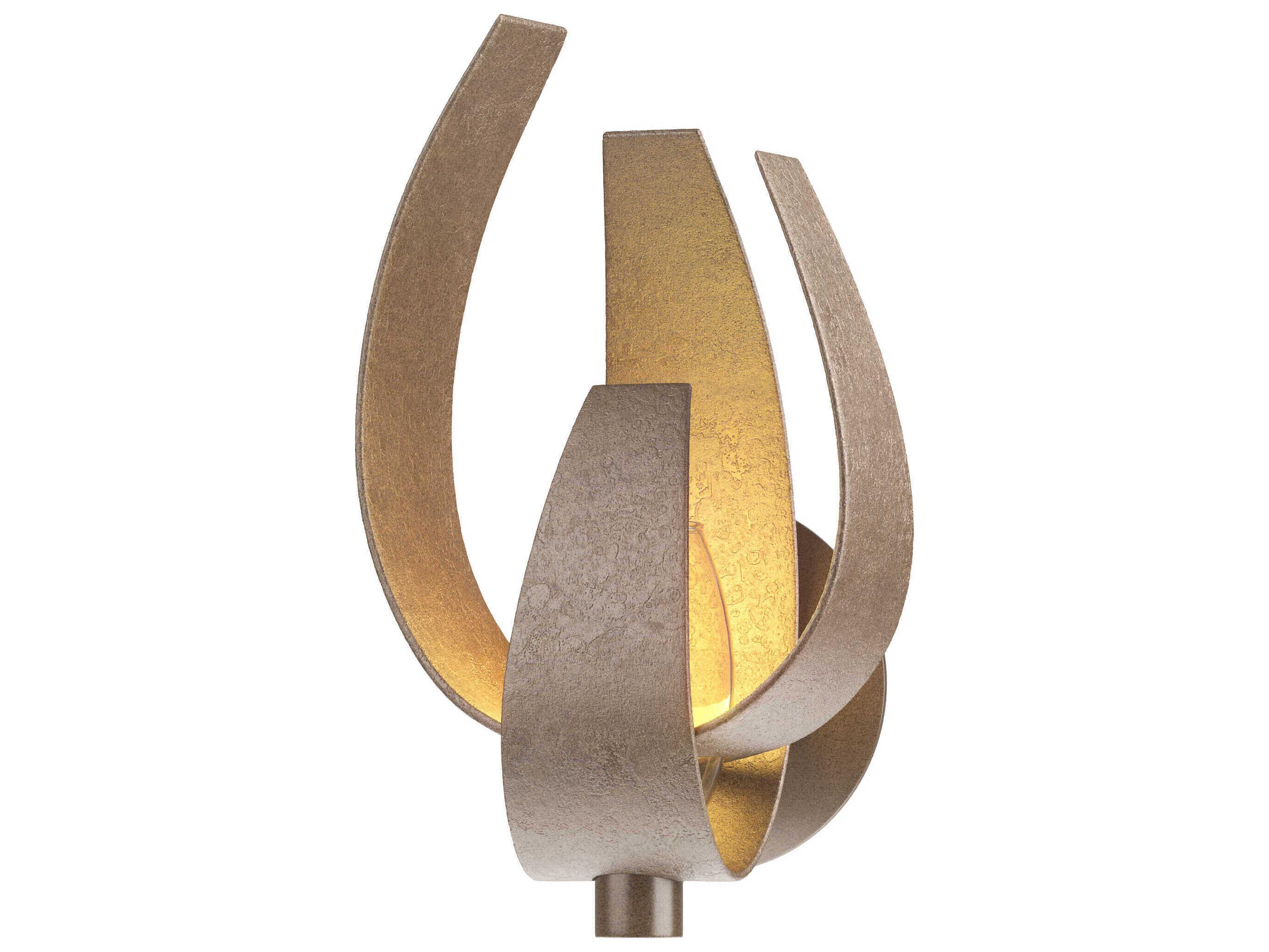 Corona Large Wall Sconce Forged Steel