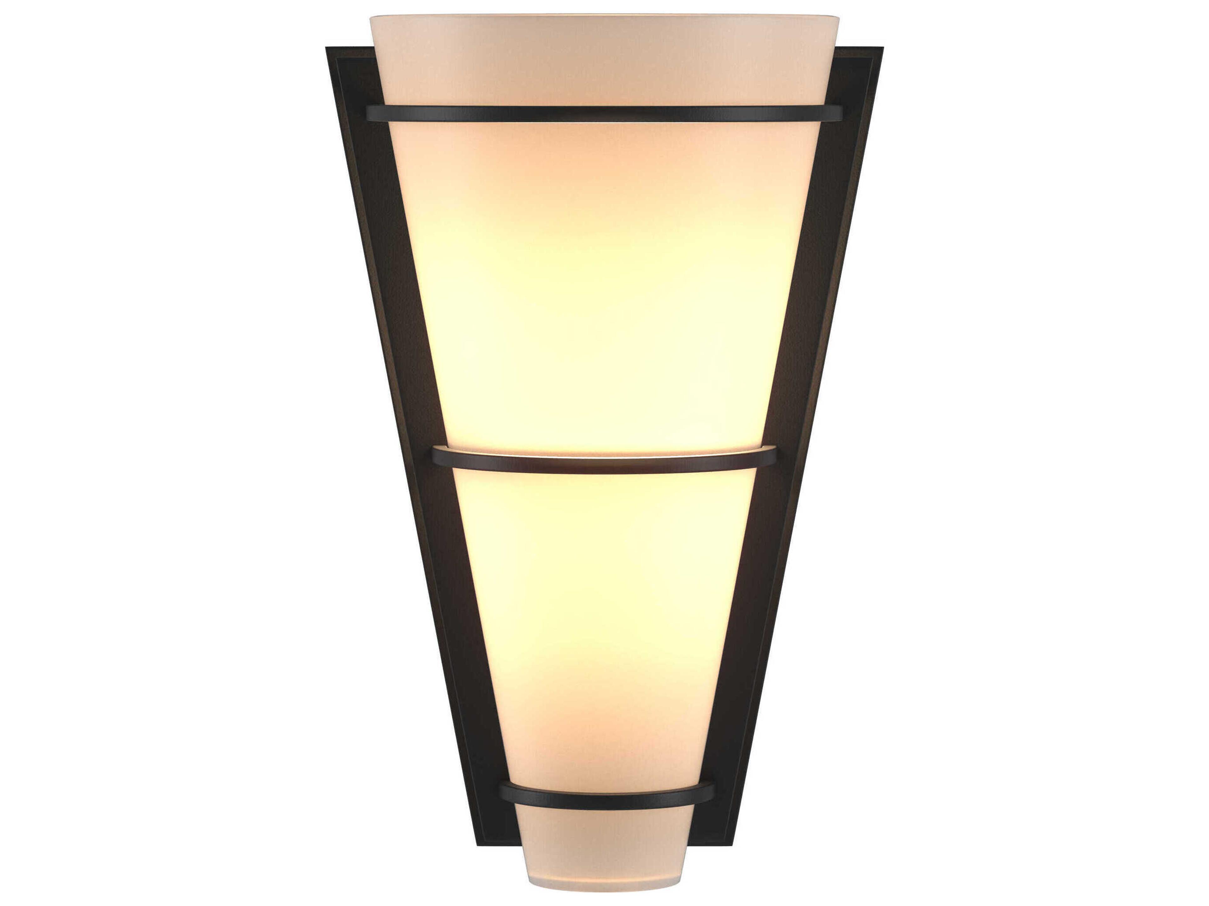 Hubbardton Forge Half Cone 1-Light Glass Wall Sconce