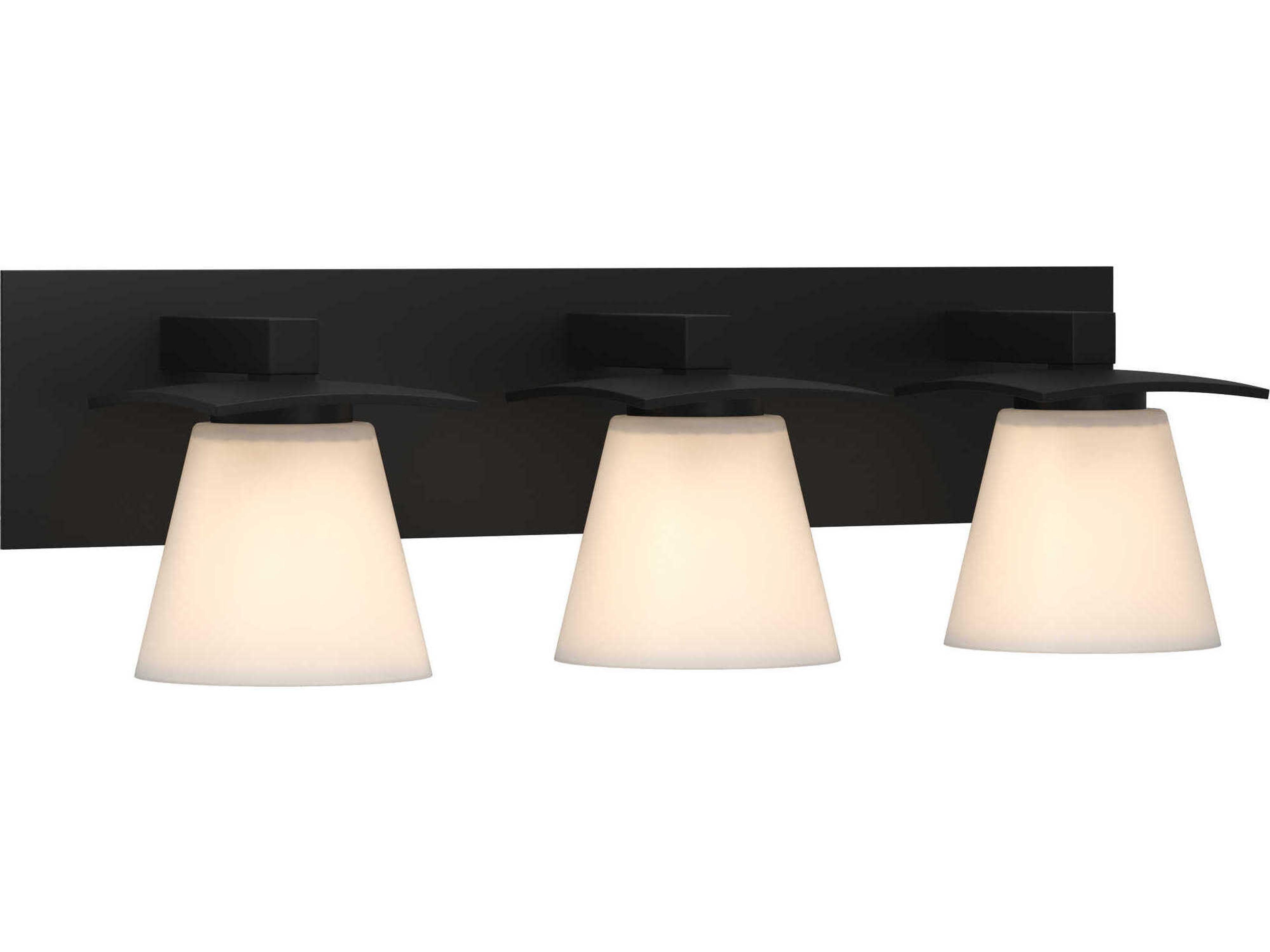 Hubbardton Forge Wren 3-Light Glass Vanity Light
