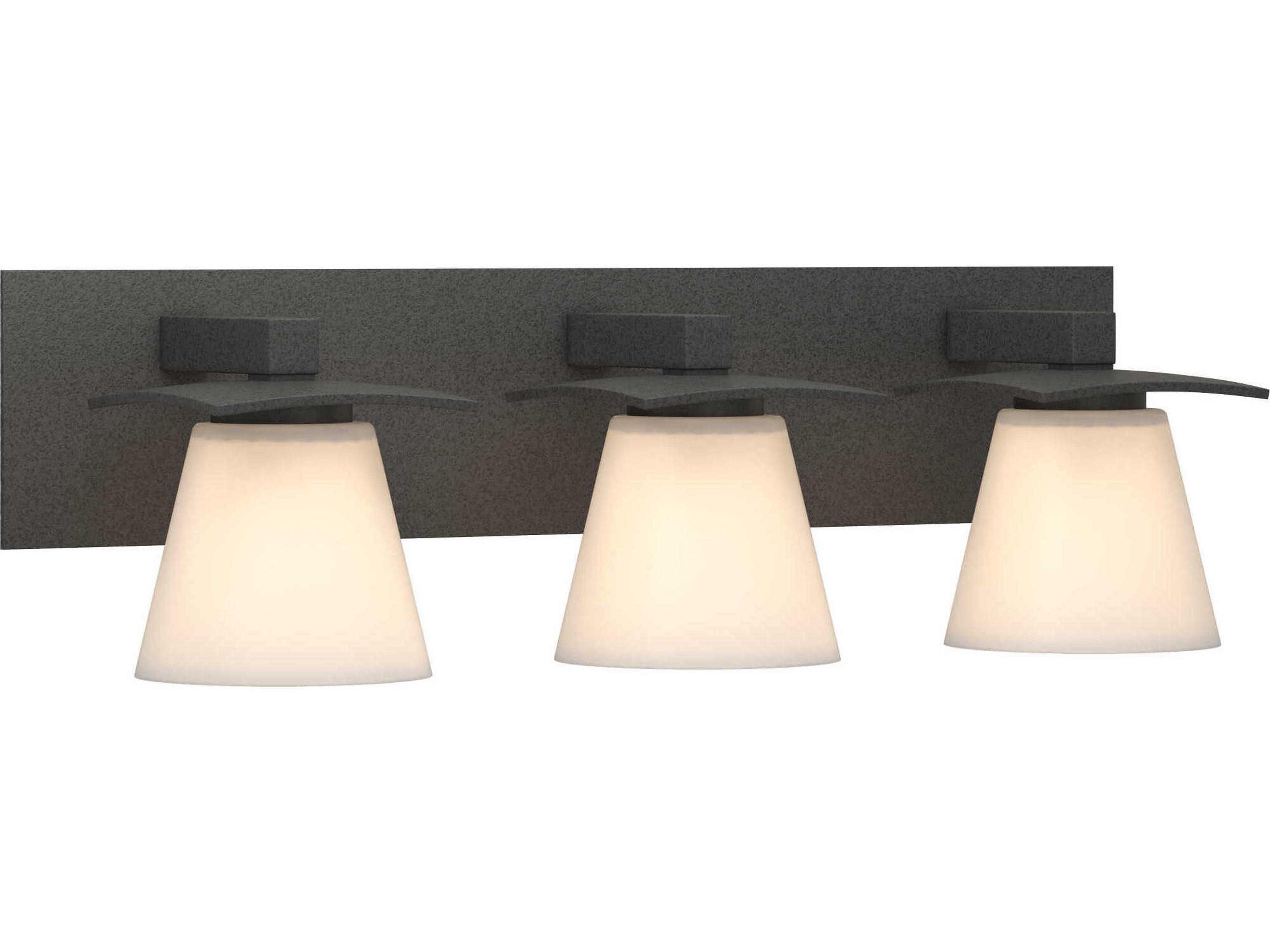 Hubbardton Forge Wren 3-Light Glass Vanity Light