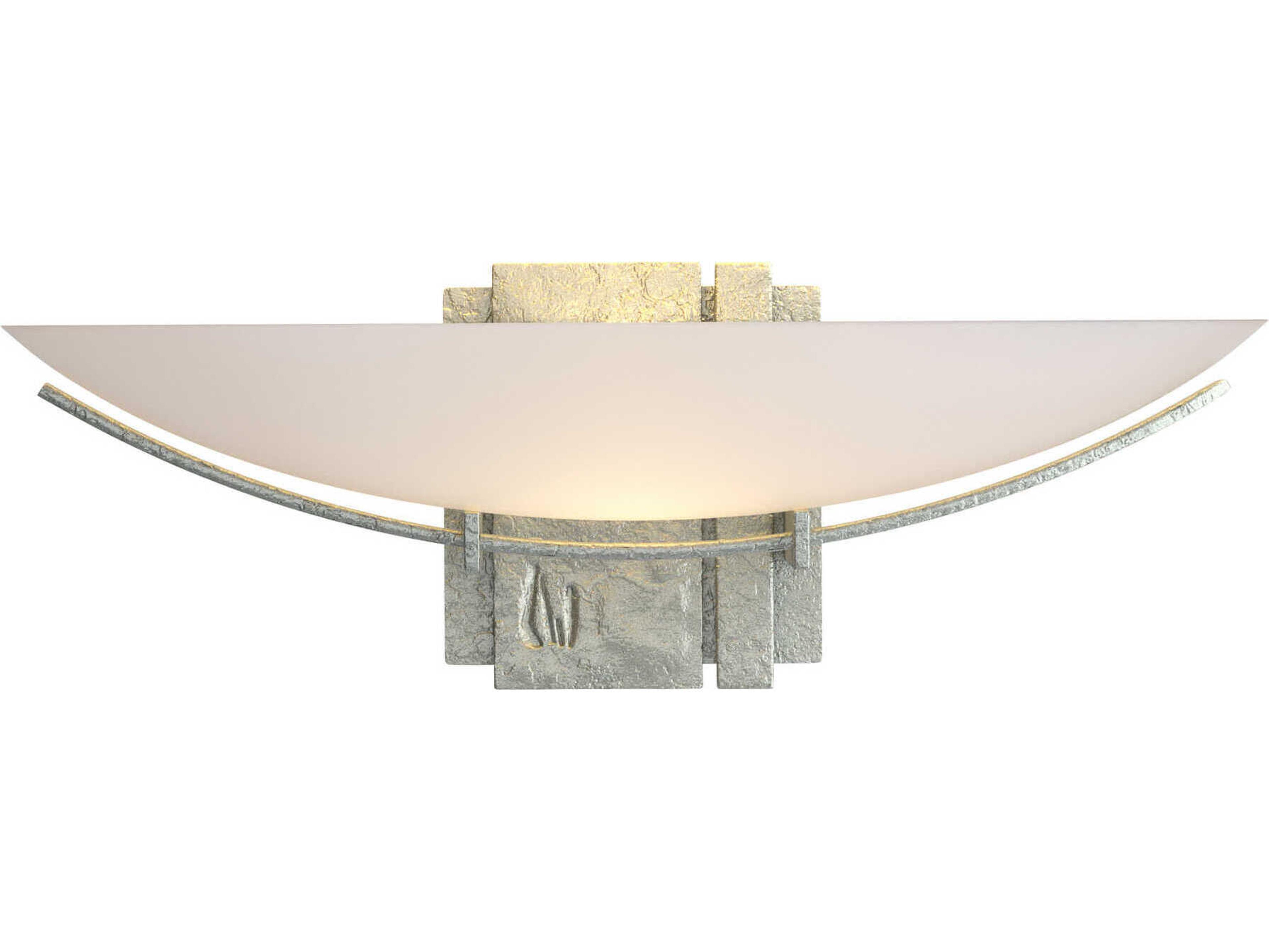 Hubbardton Forge Impressions 1-Light Glass Wall Sconce