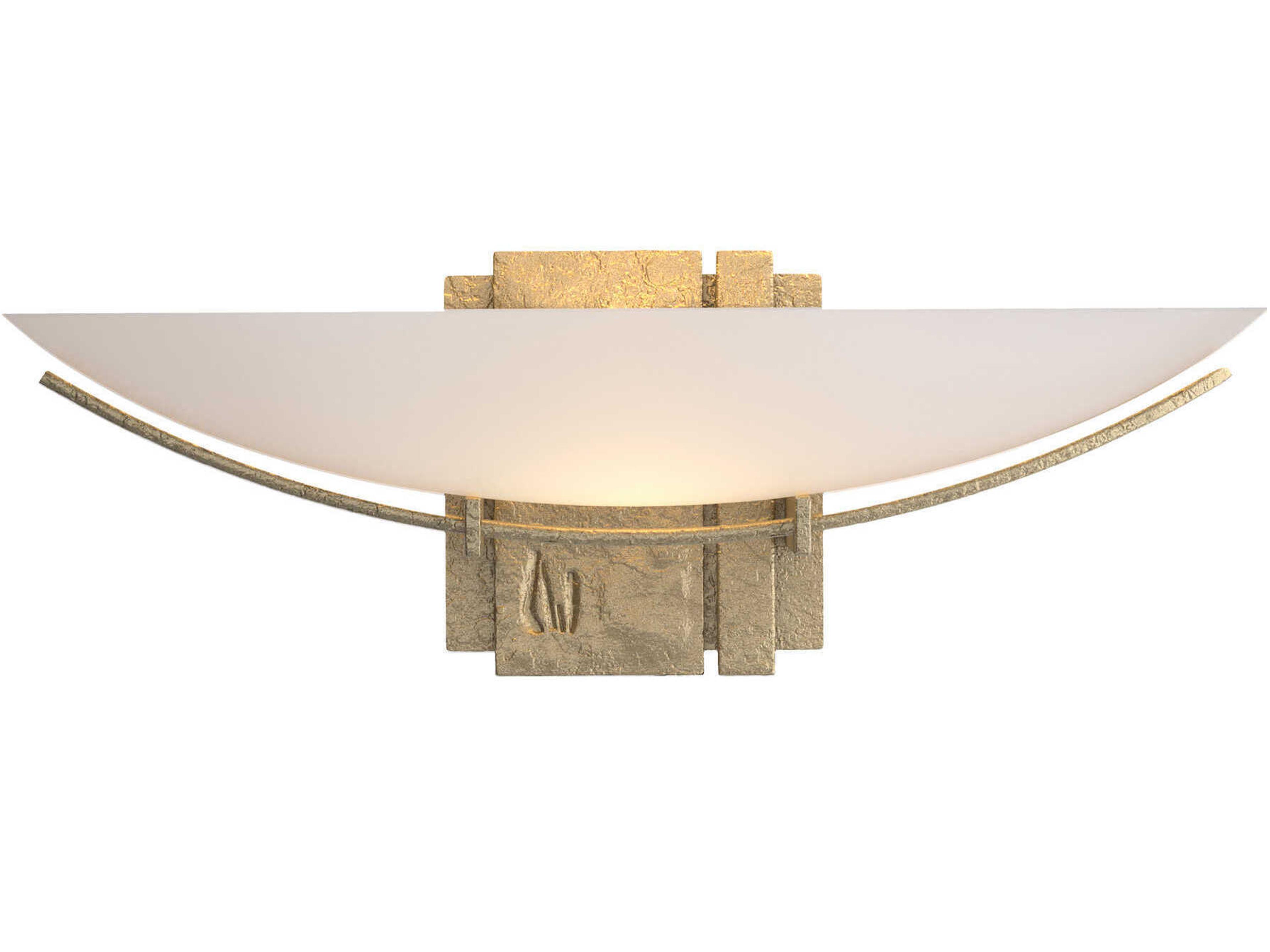 Hubbardton Forge Impressions 1-Light Glass Wall Sconce