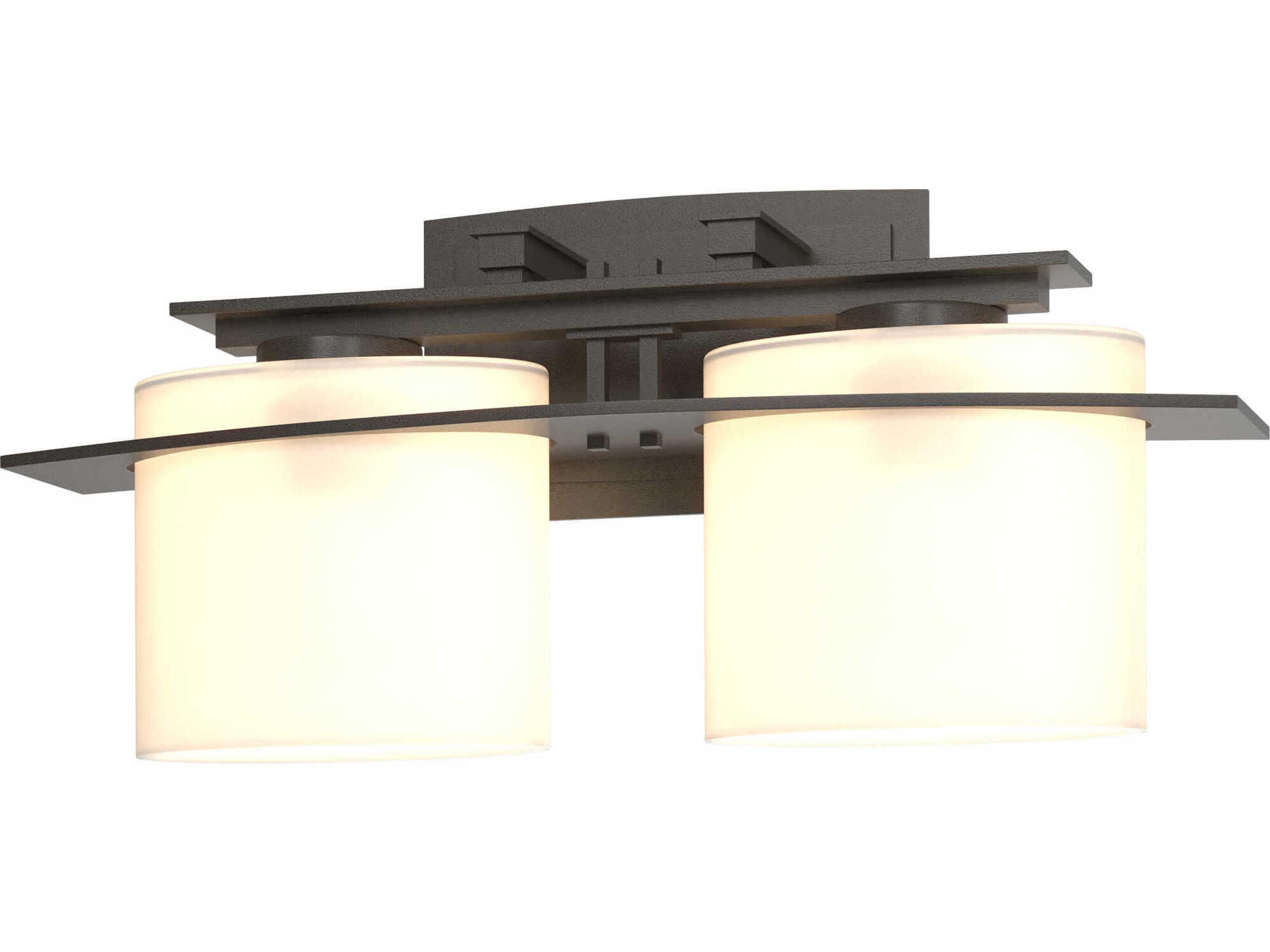 Hubbardton Forge Ellipse 2-Light Glass Vanity Light