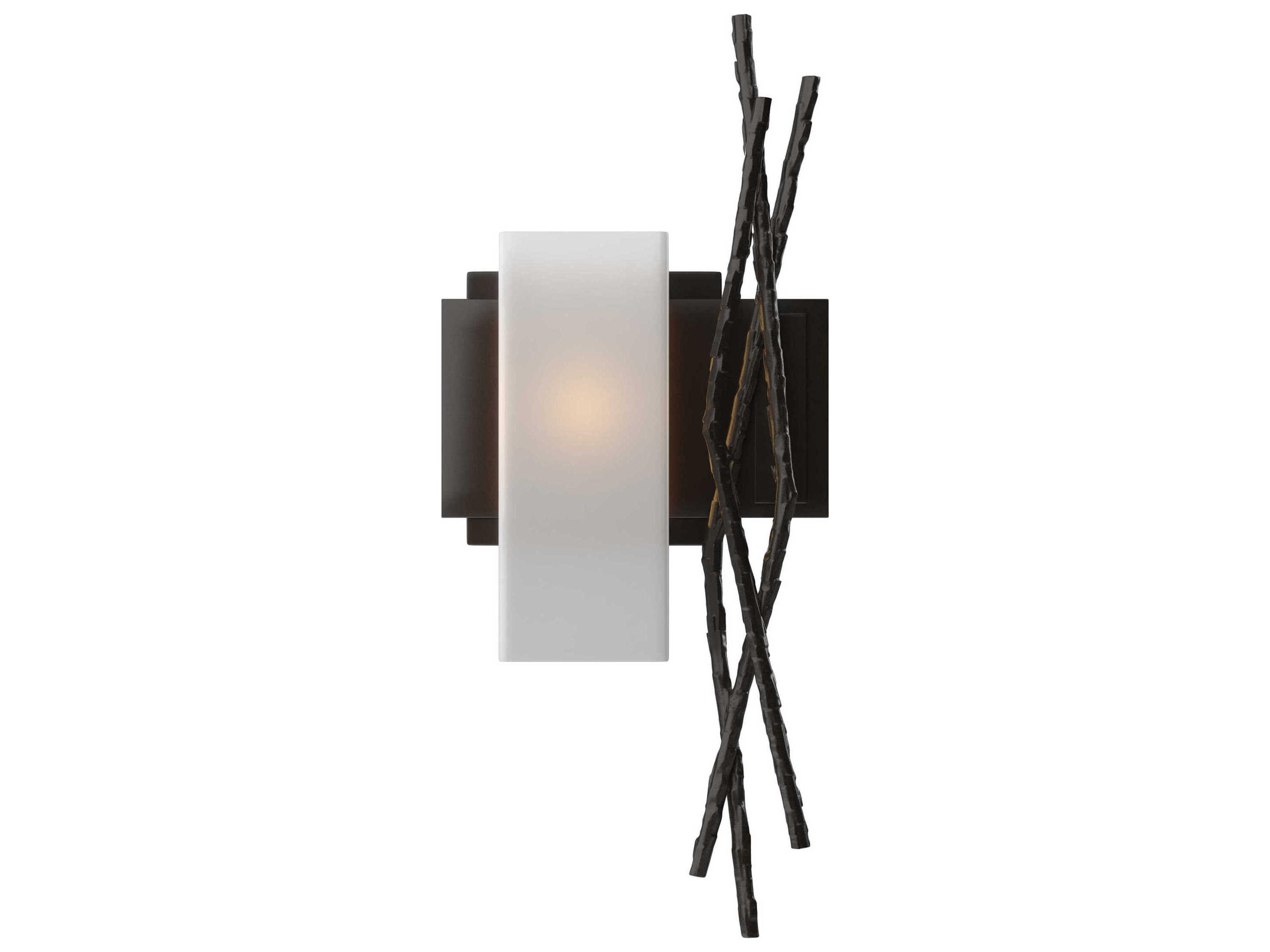 Hubbardton Forge Brindille 1-Light Steel Glass Wall Sconce