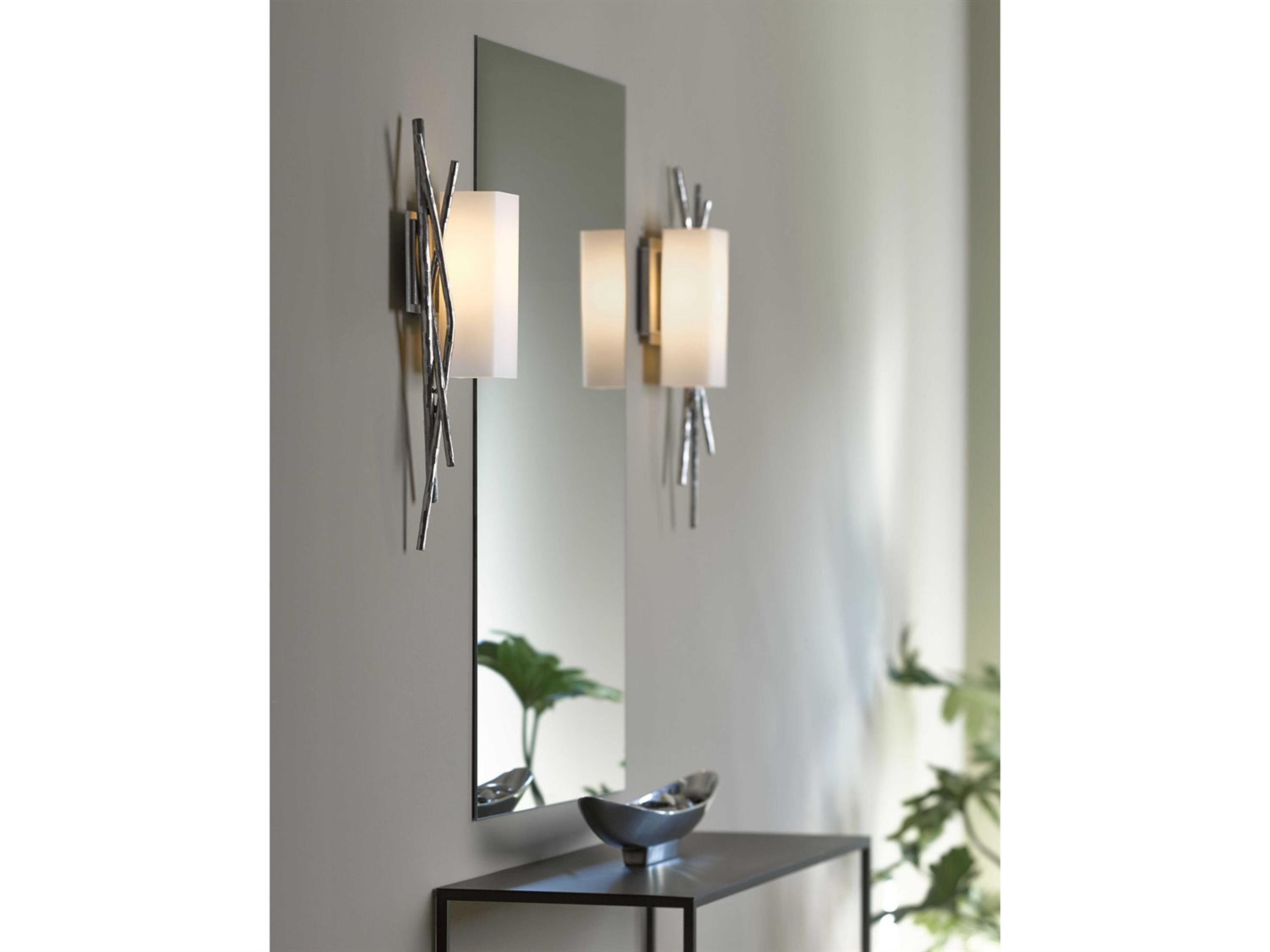 Hubbardton Forge Brindille 1-Light Steel Glass Wall Sconce