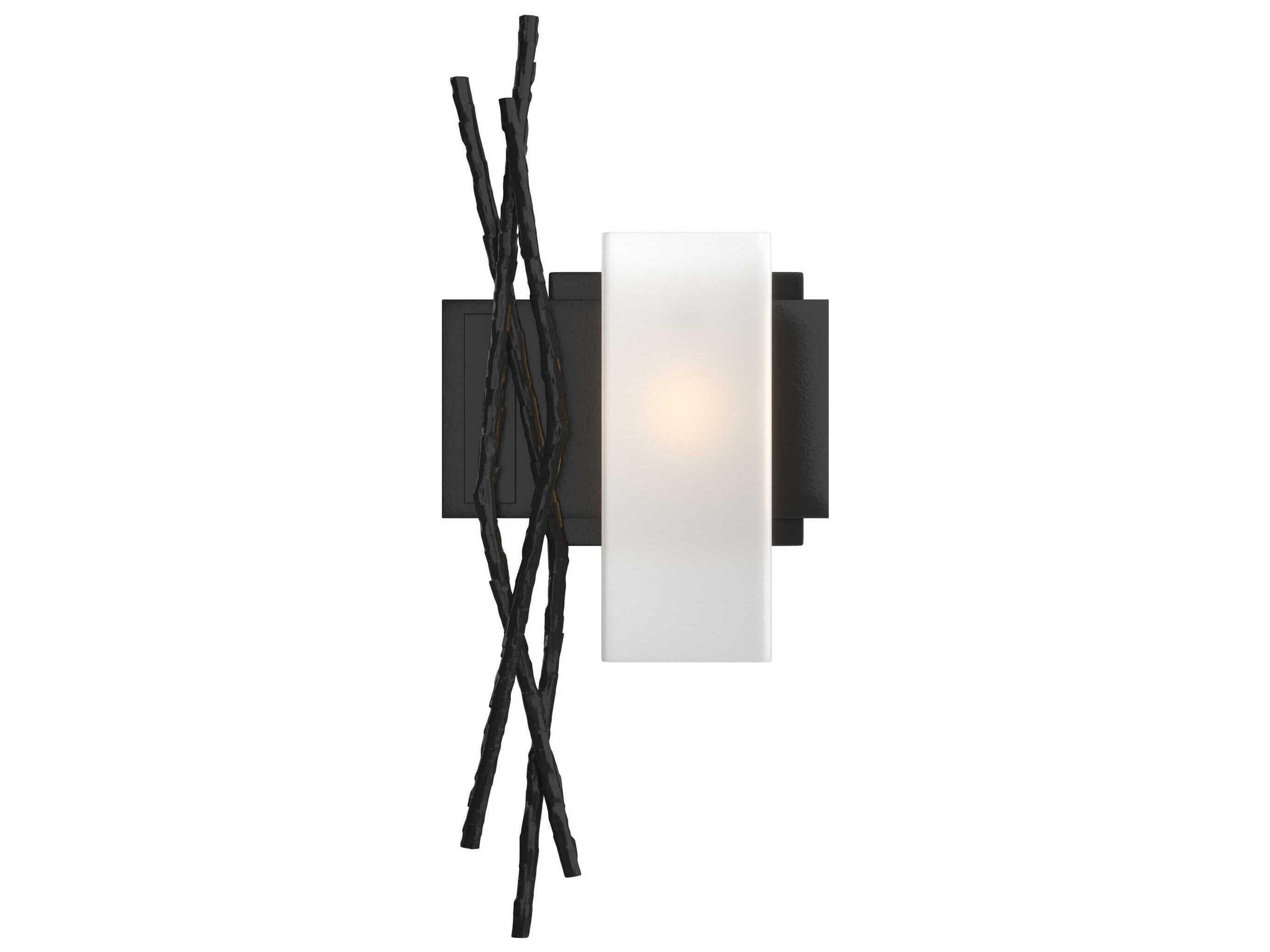 Hubbardton Forge Brindille 1-Light Steel Glass Wall Sconce