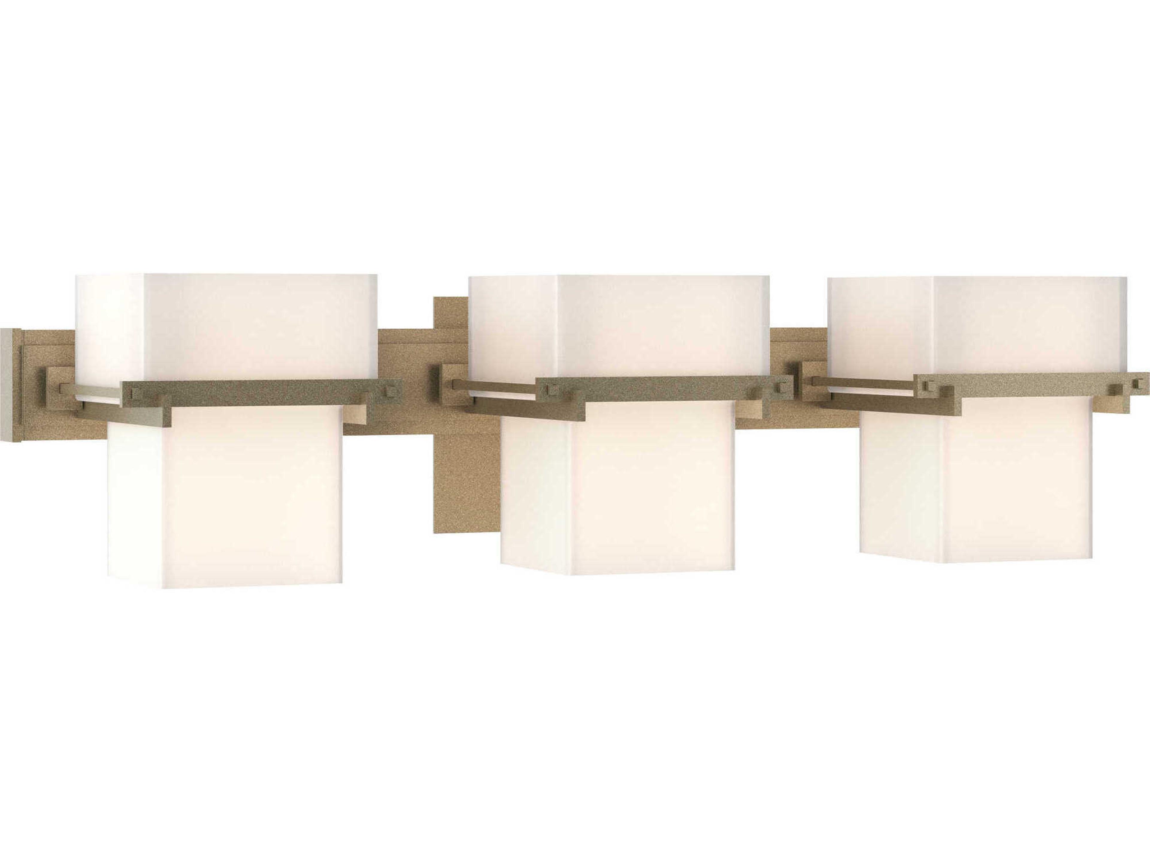 Hubbardton Forge Kakomi 3-Light Glass Vanity Light