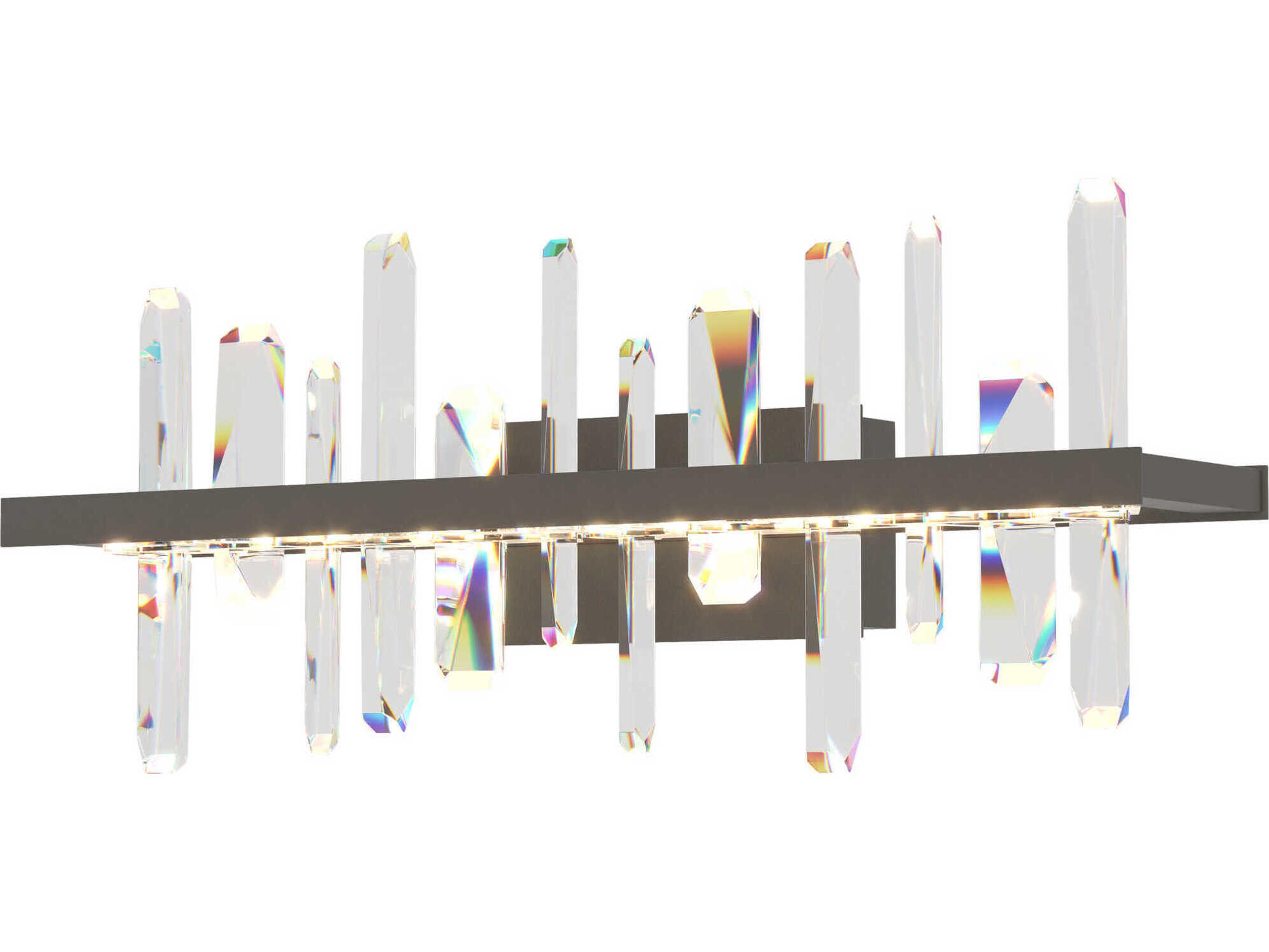 Solitude LED Wall Sconce with Crystal Accents
