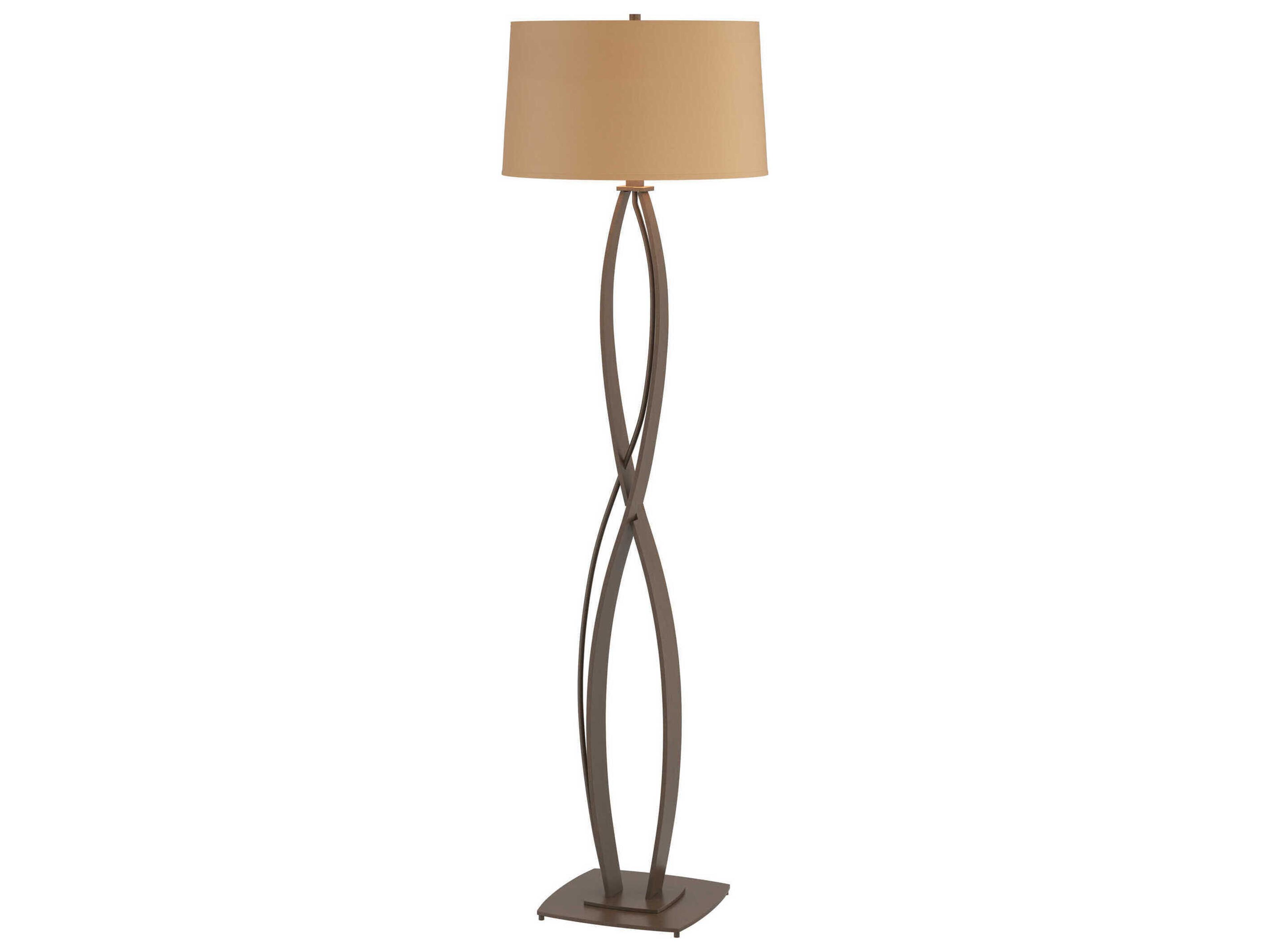 Almost Infinity Floor Lamp Hand-Forged Steel