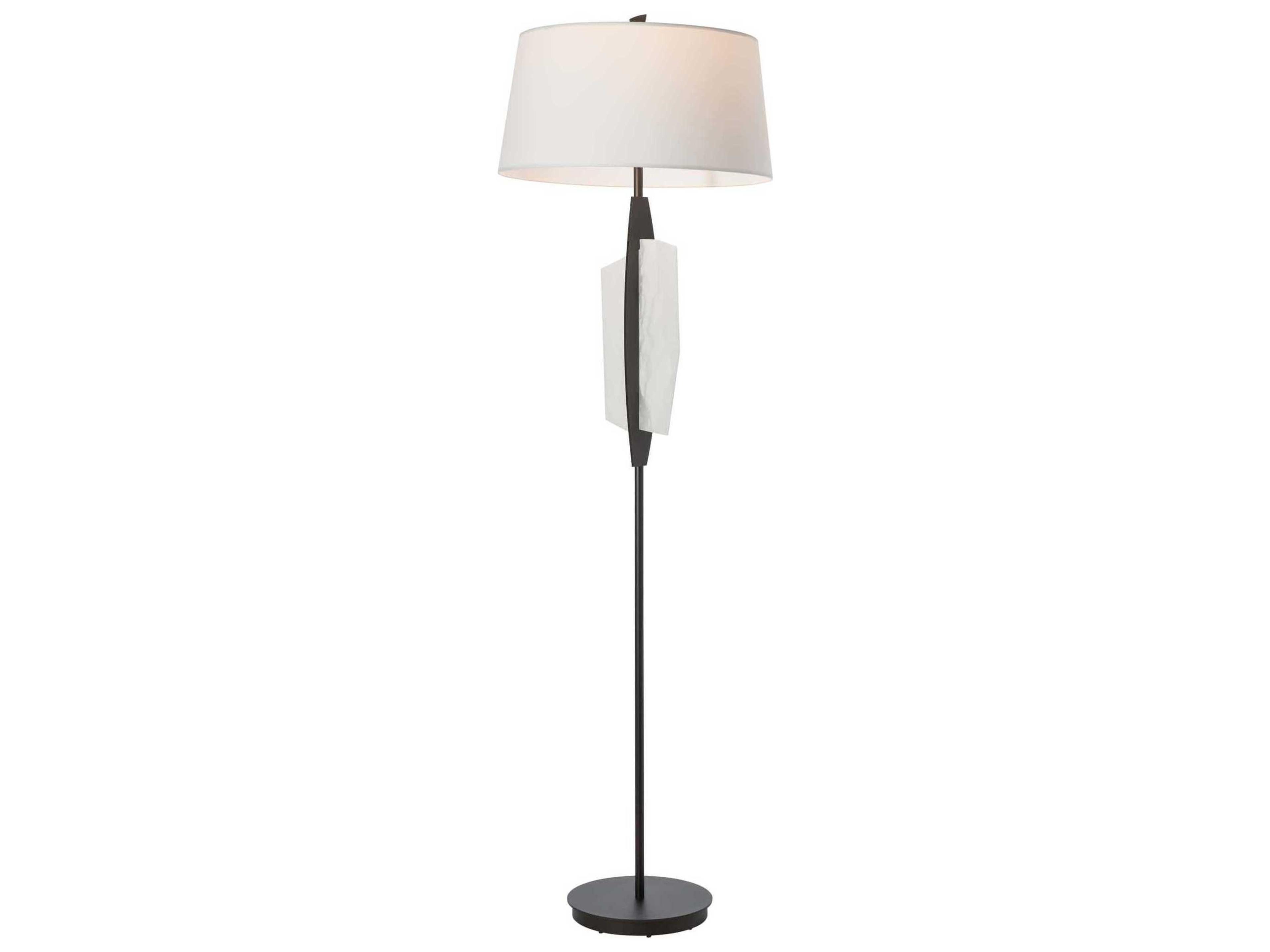 Volterra Natural Anna Linen Floor Lamp
