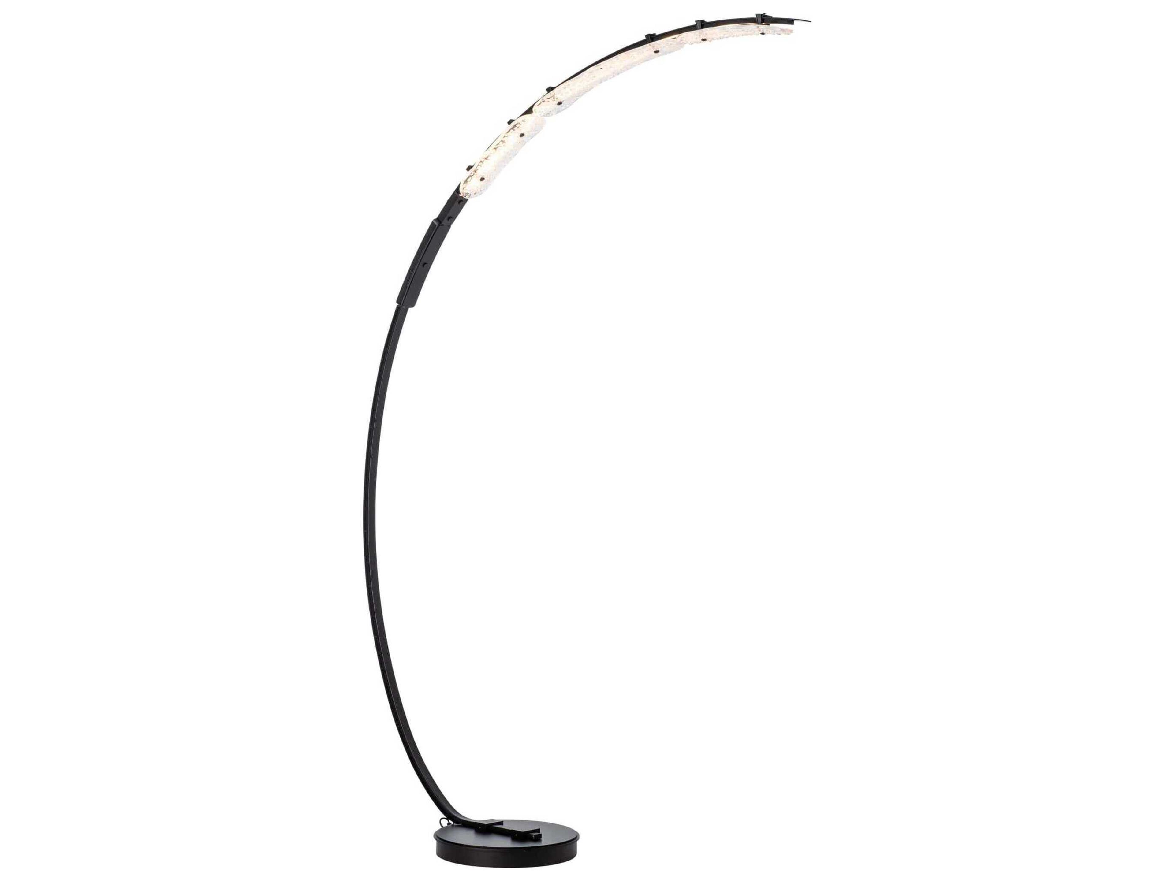 Hubbardton Forge Glissade Clear Glass Floor Lamp