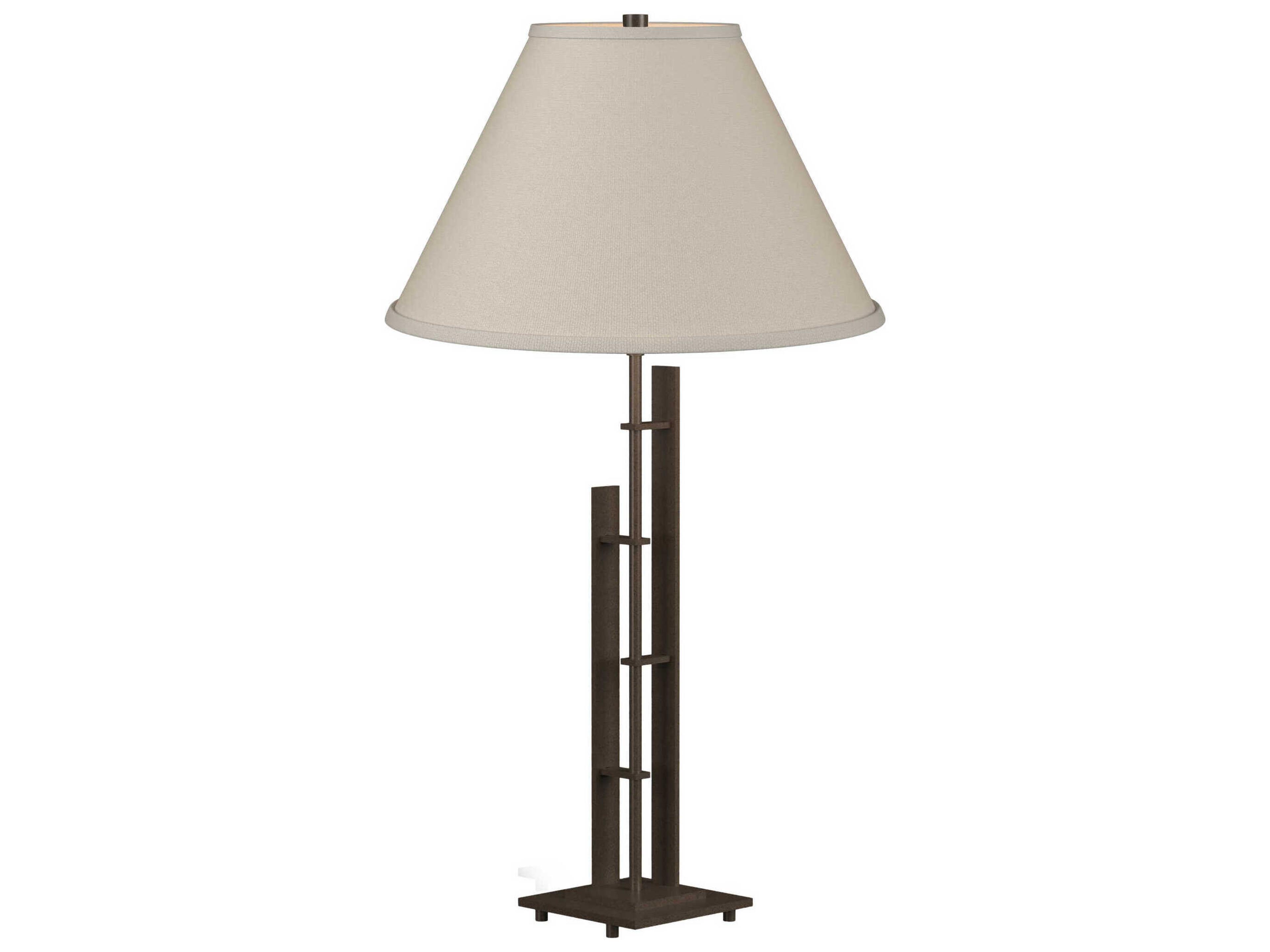 Metra Double Table Lamp Hand-Forged Steel