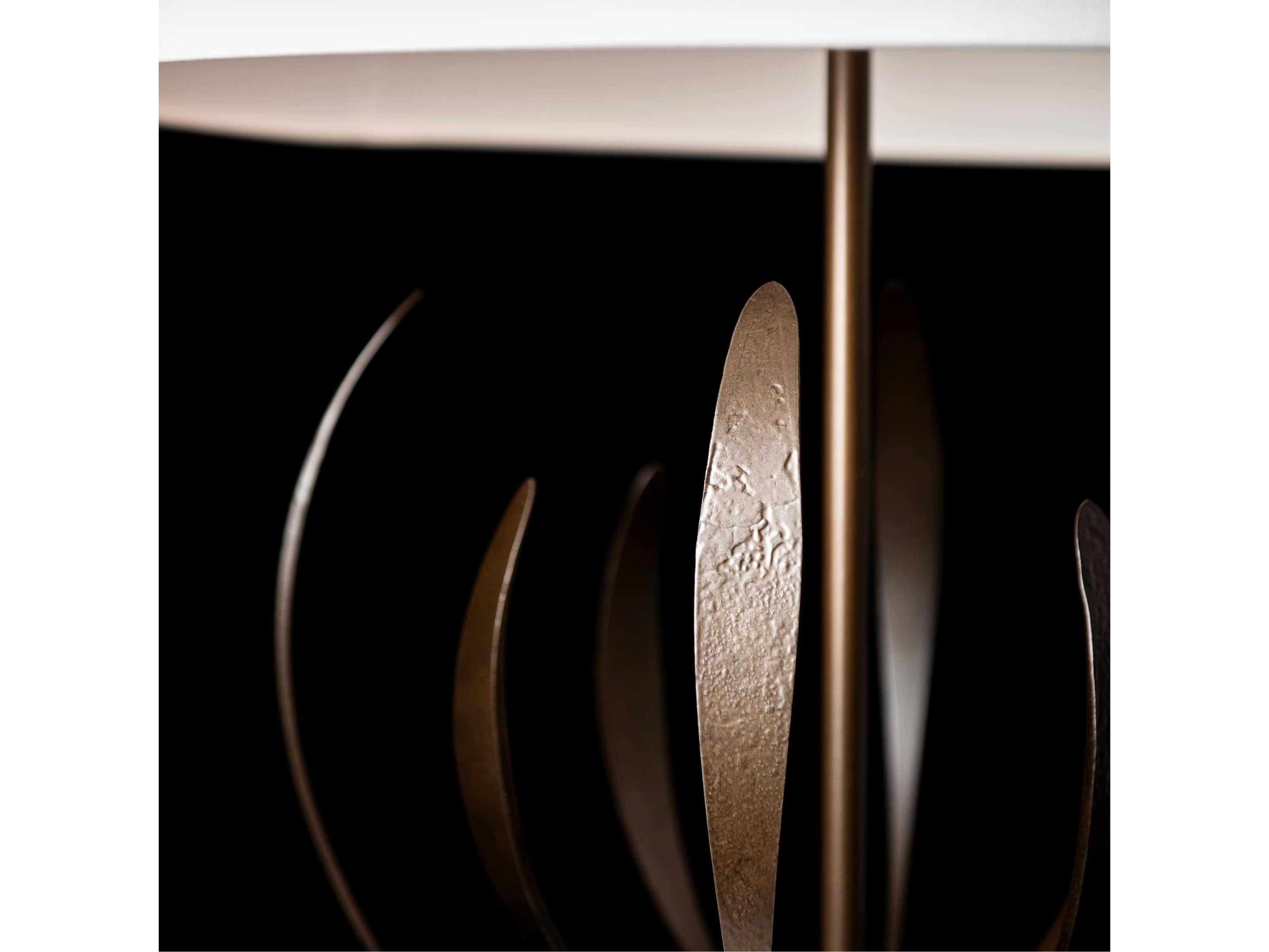 Hubbardton Forge Dahlia Natural Anna Linen Buffet Lamp