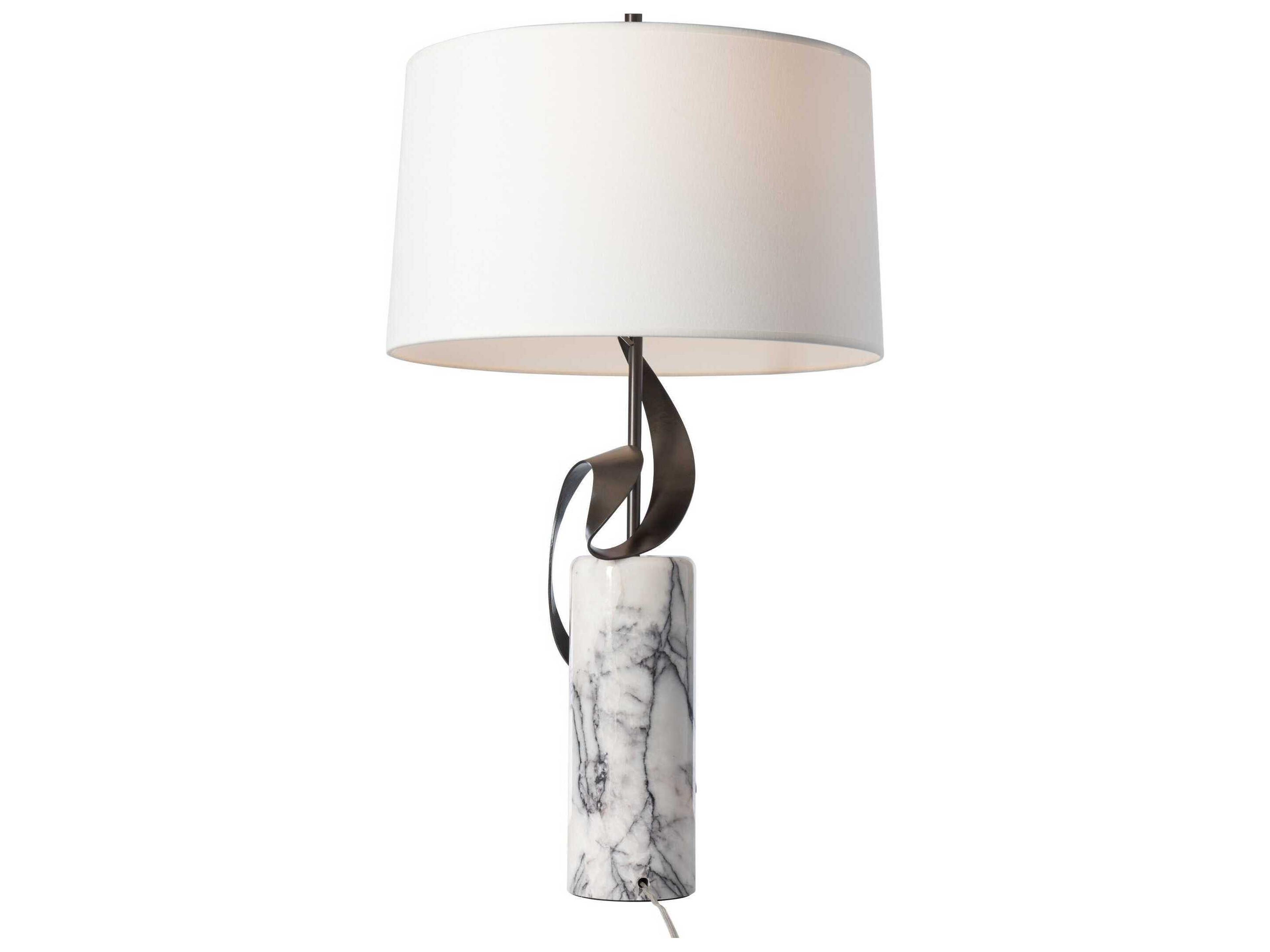 Hubbardton Forge Rivulet Natural Anna Fabric Buffet Lamp