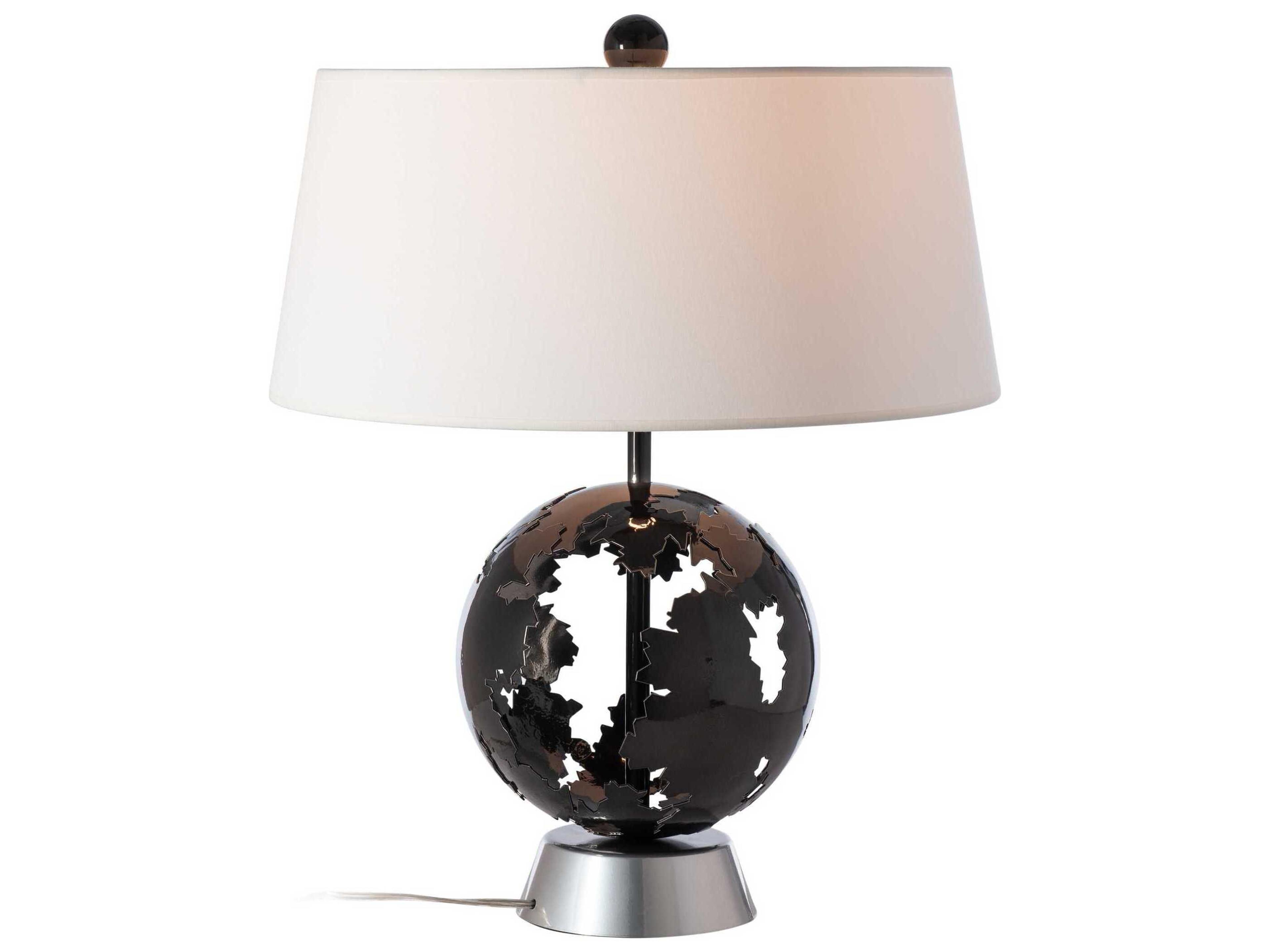 Hubbardton Forge Pangea Natural Anna Fabric Buffet Lamp