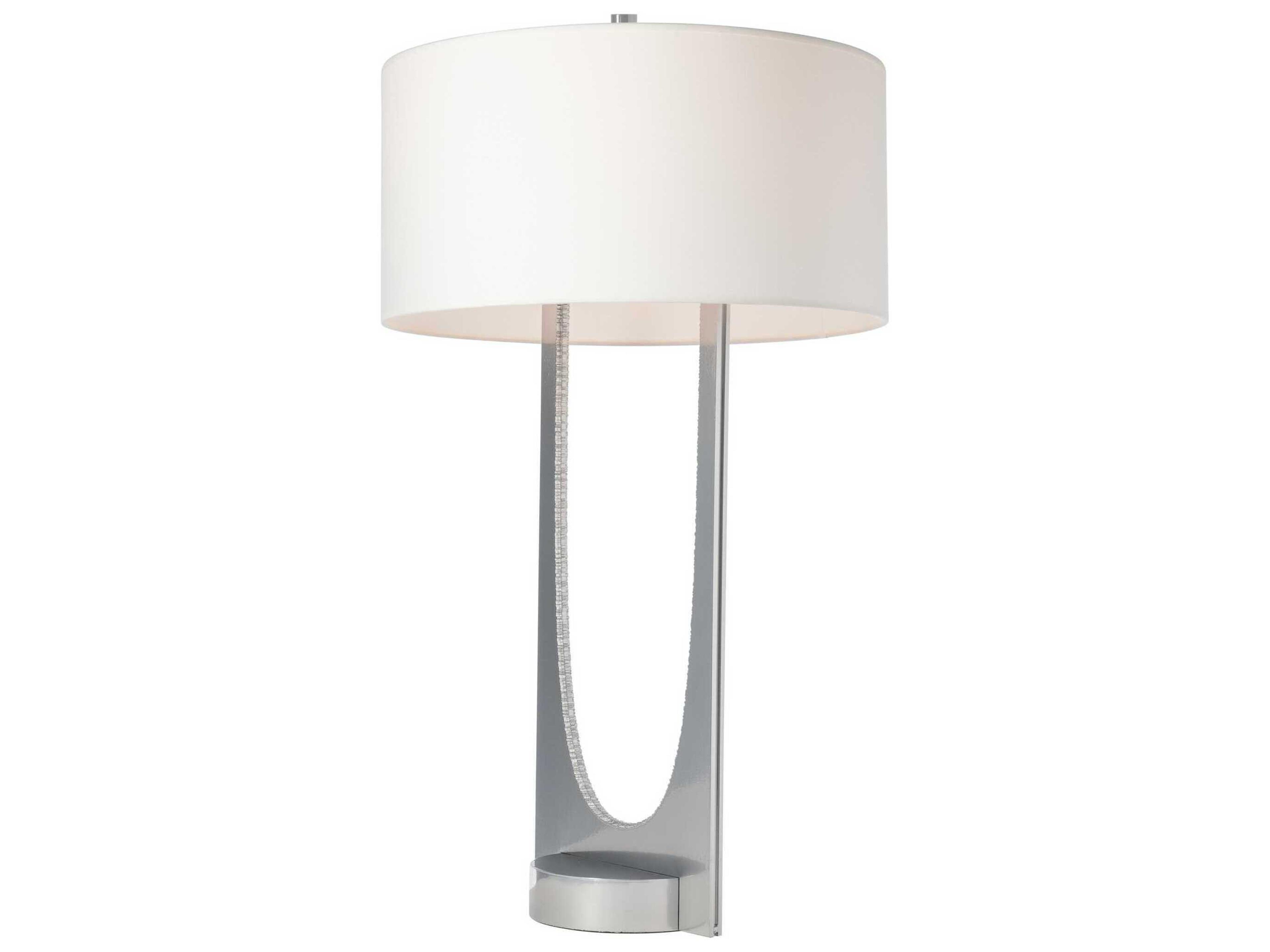 Hubbardton Forge Cypress Natural Anna Fabric Buffet Lamp
