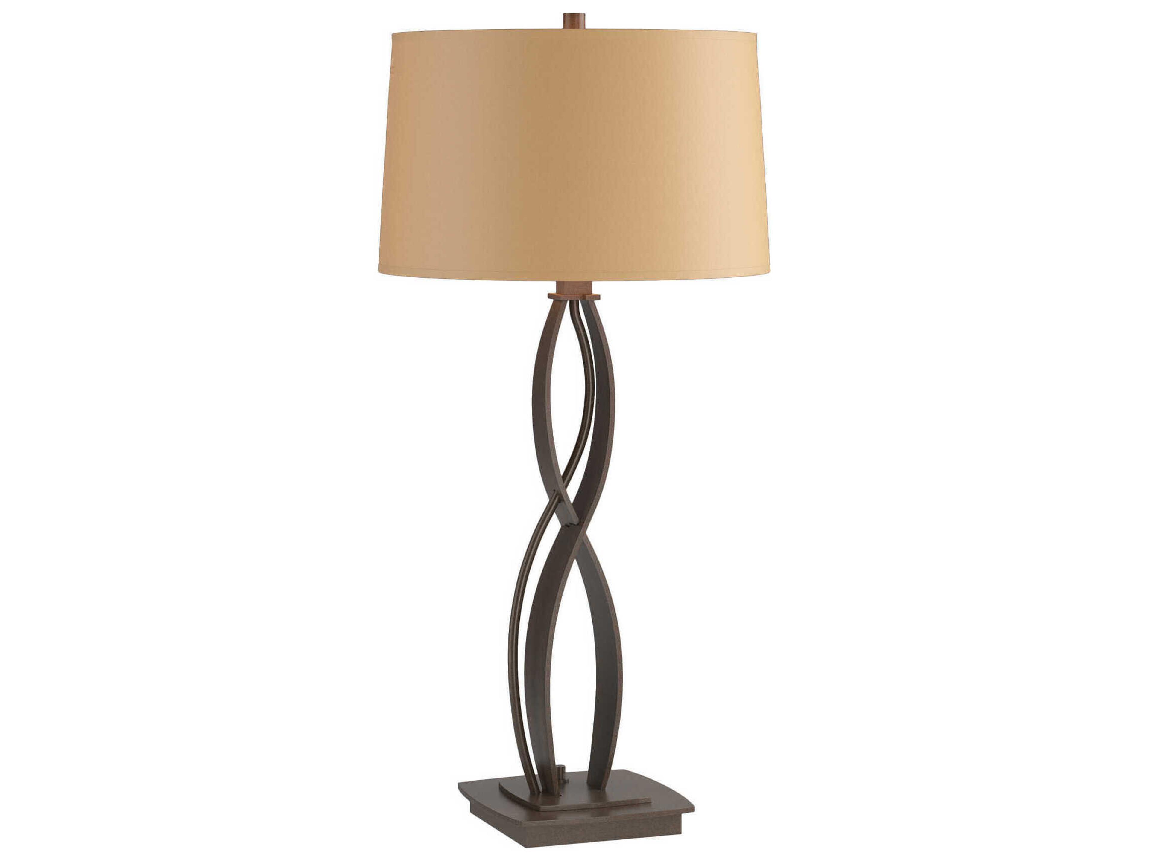 Almost Infinity Table Lamp Hand-Forged Steel