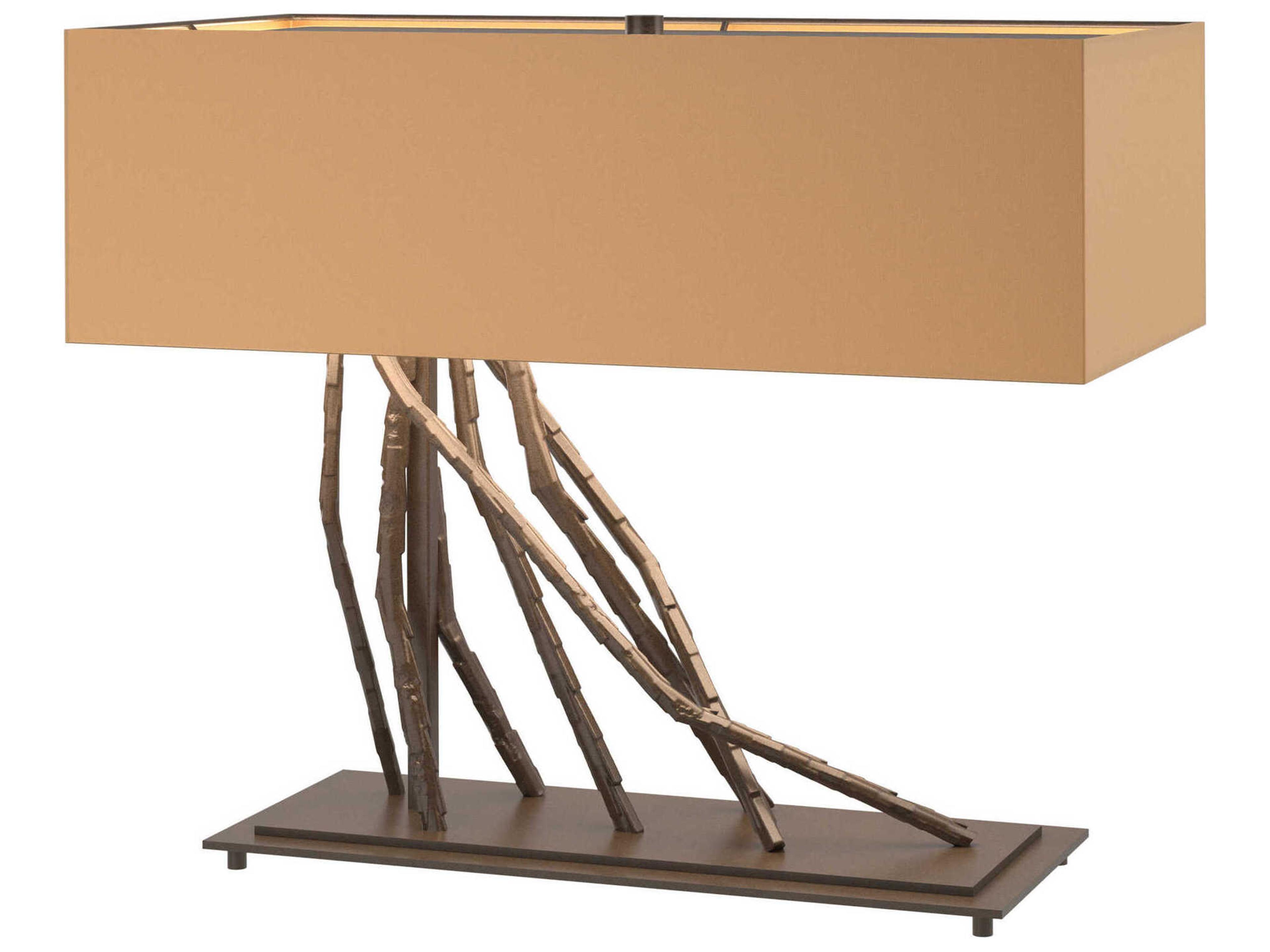 Brindille Table Lamp Forged Steel Accent