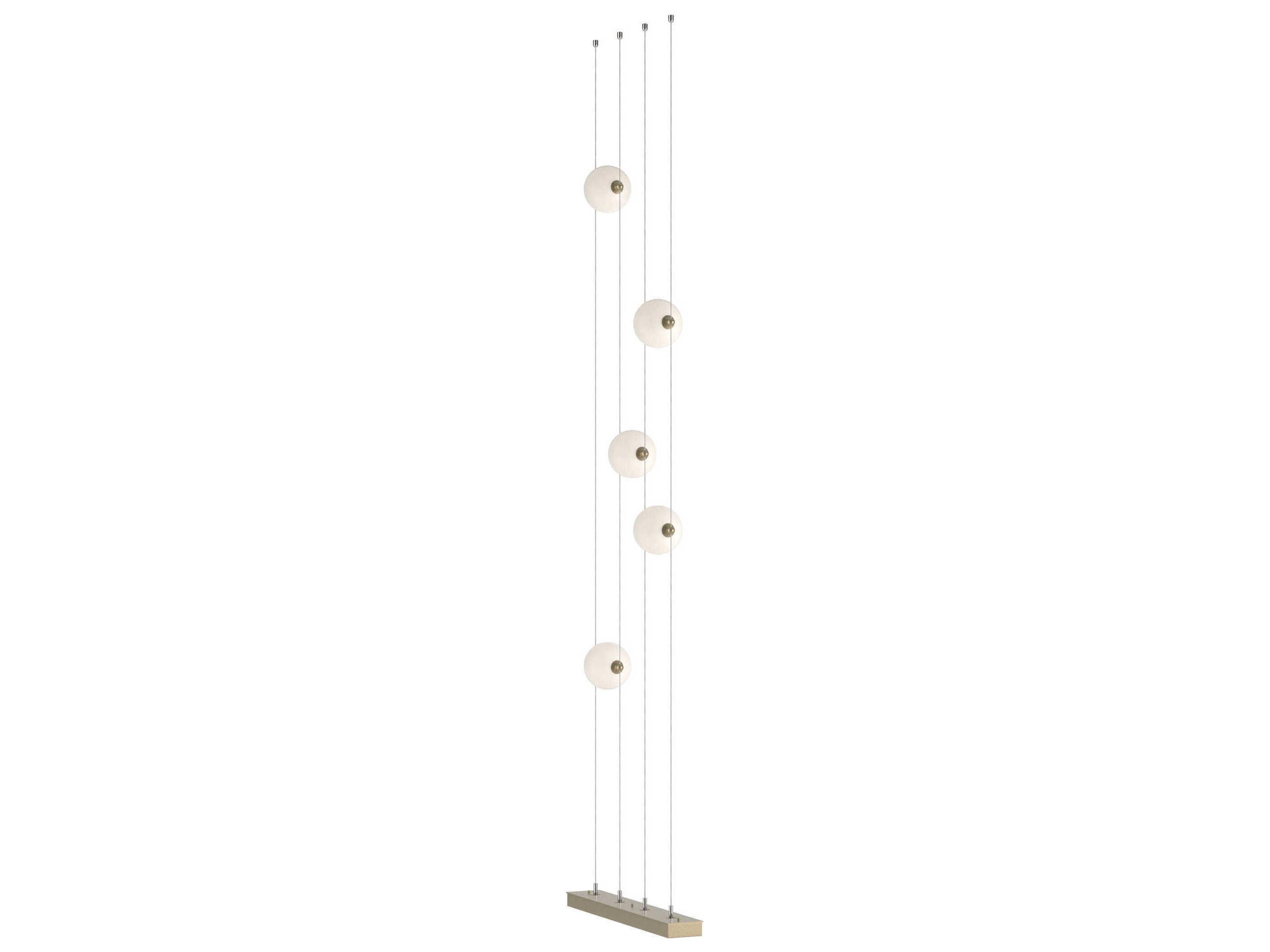 Hubbardton Forge Abacus Glass LED Floor Lamp