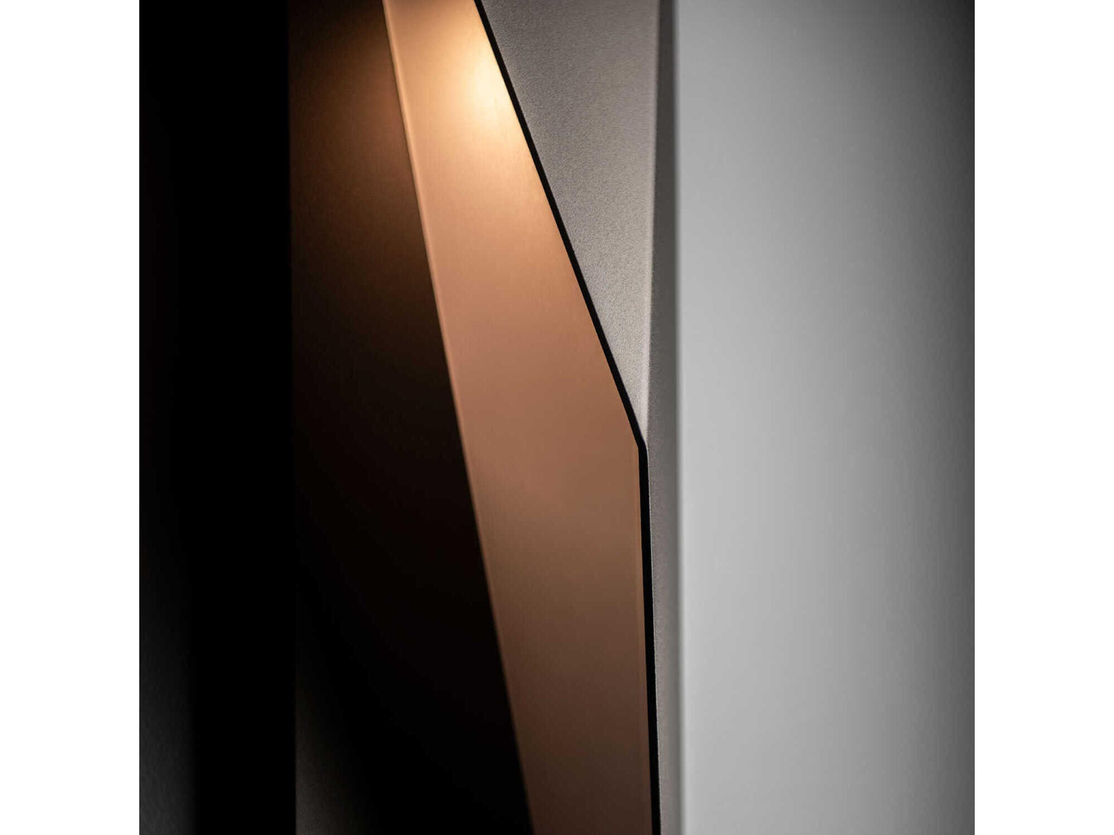 Hubbardton Forge Carbon 1-Light Outdoor Wall Light