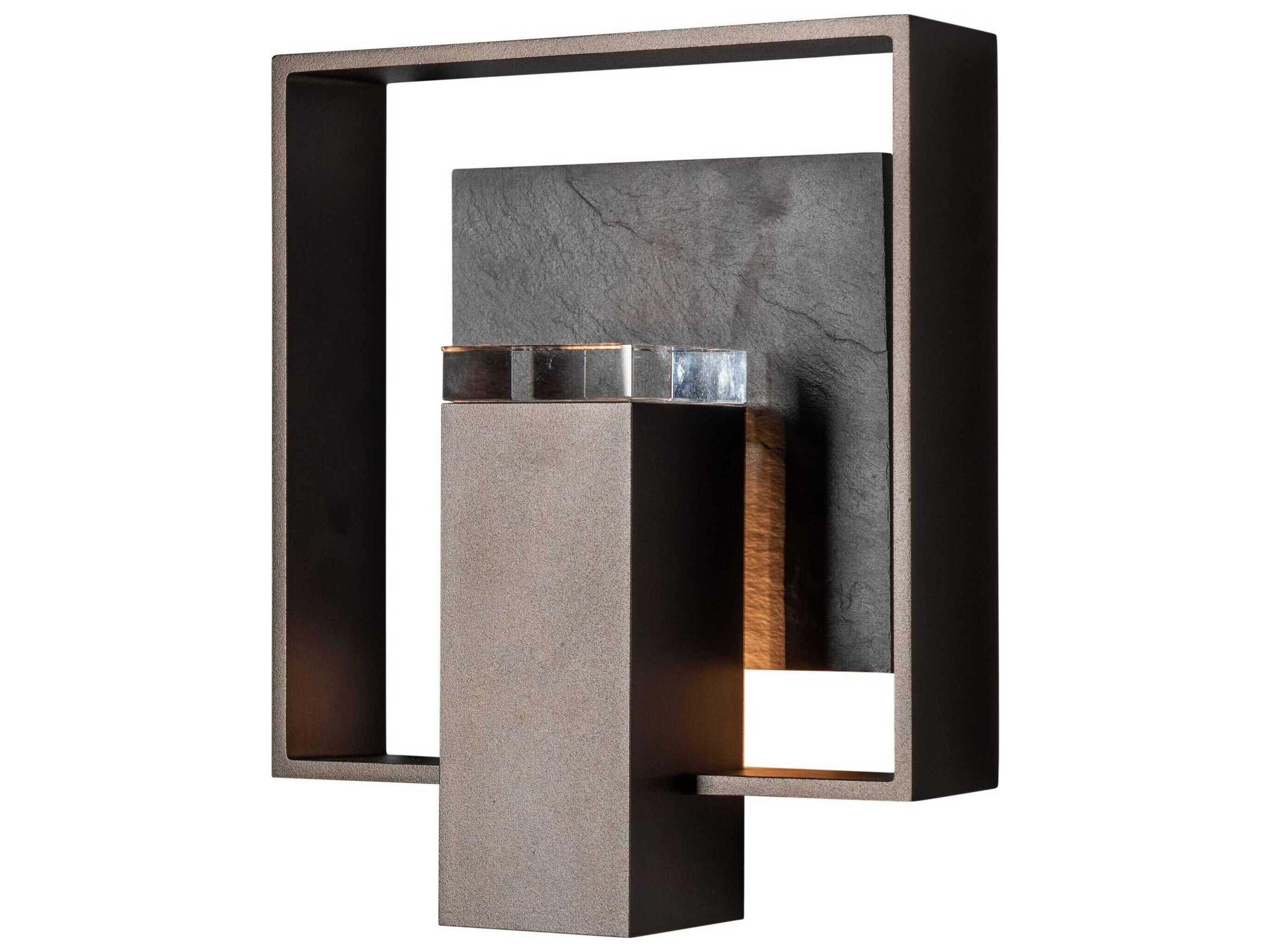 Hubbardton Forge Shadow Box 1-Light Outdoor Wall Light