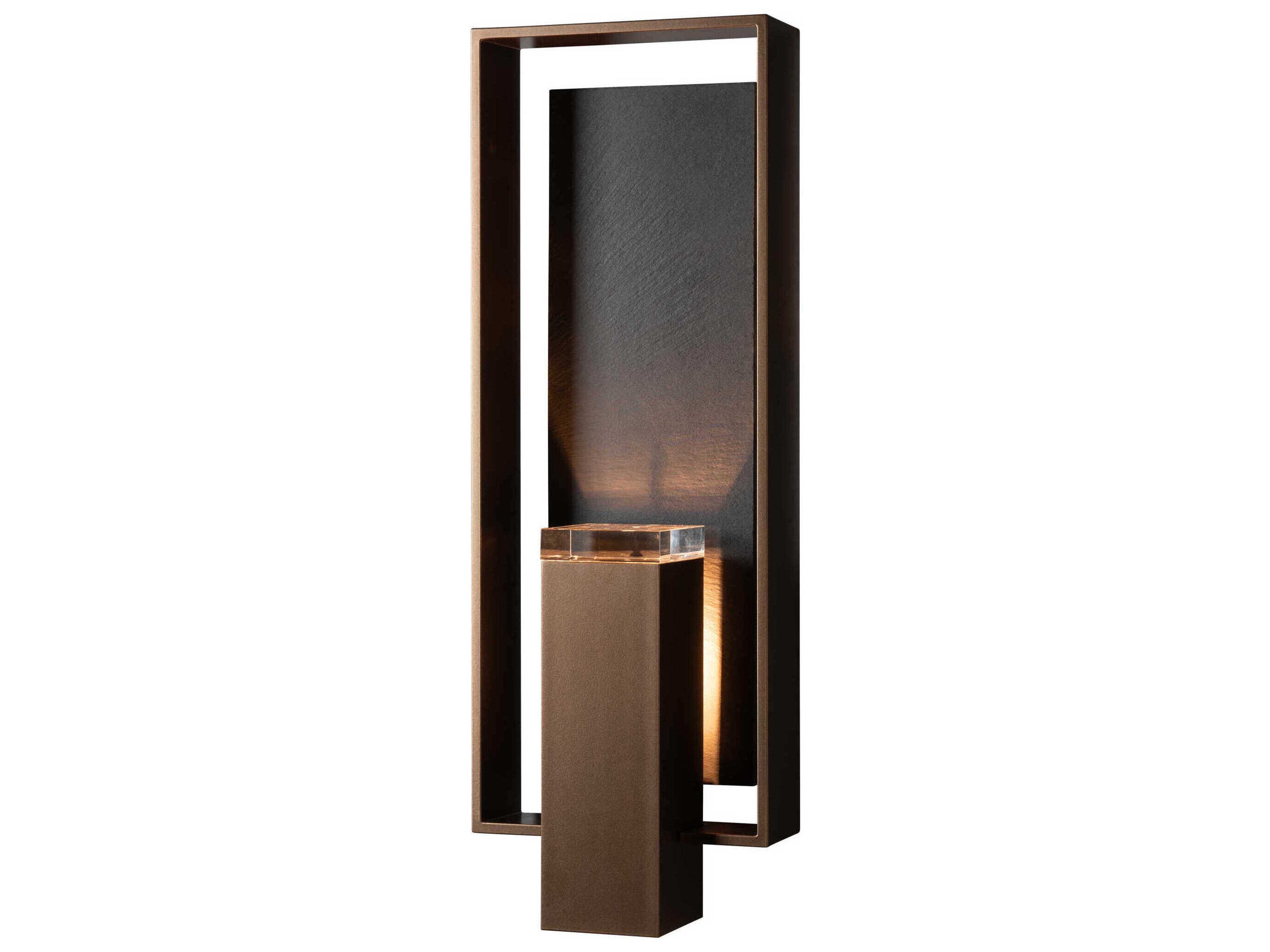Hubbardton Forge Shadow Box 1-Light Outdoor Wall Light