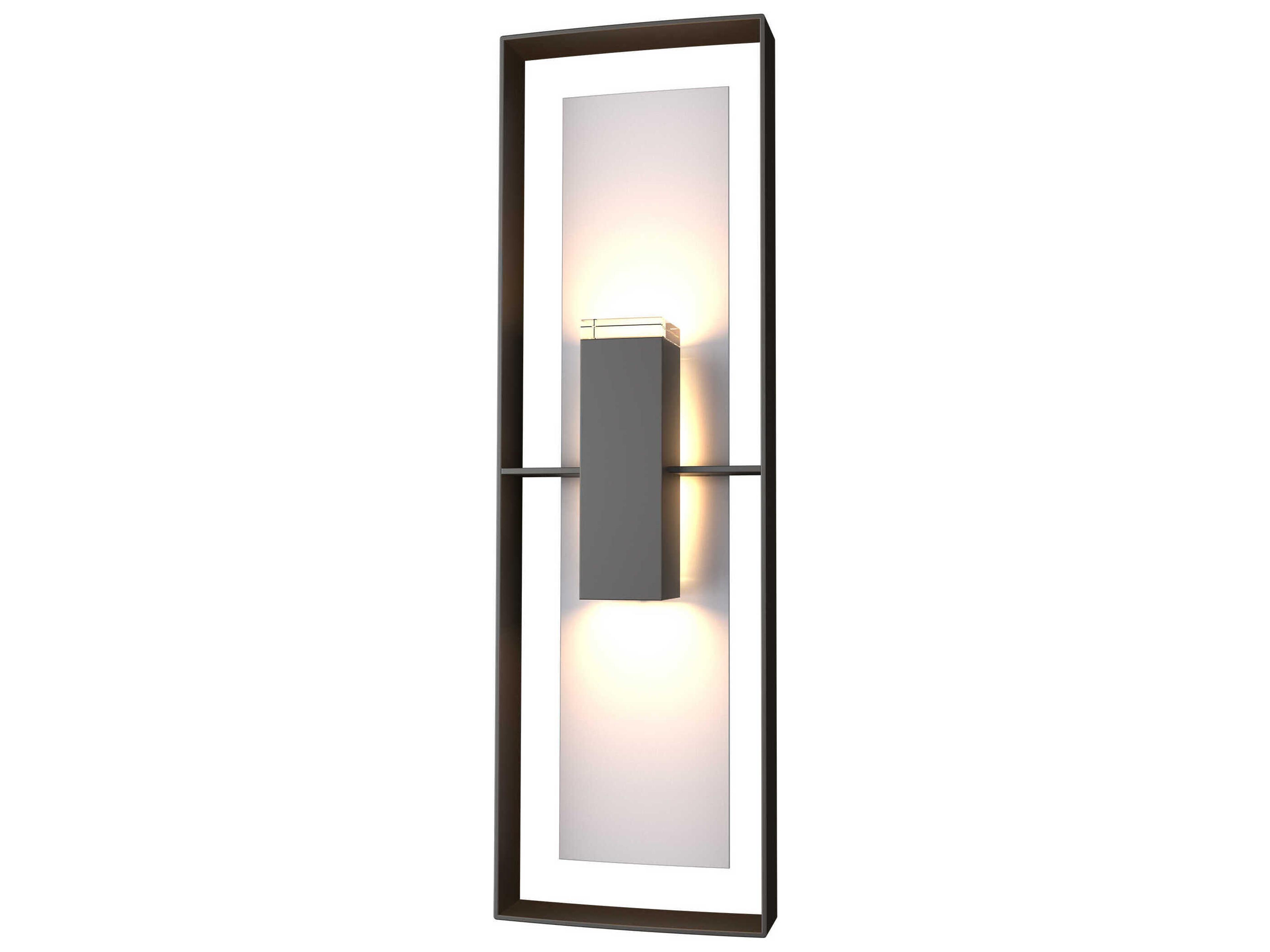 Hubbardton Forge Shadow Box 2 - Light Outdoor Wall Light