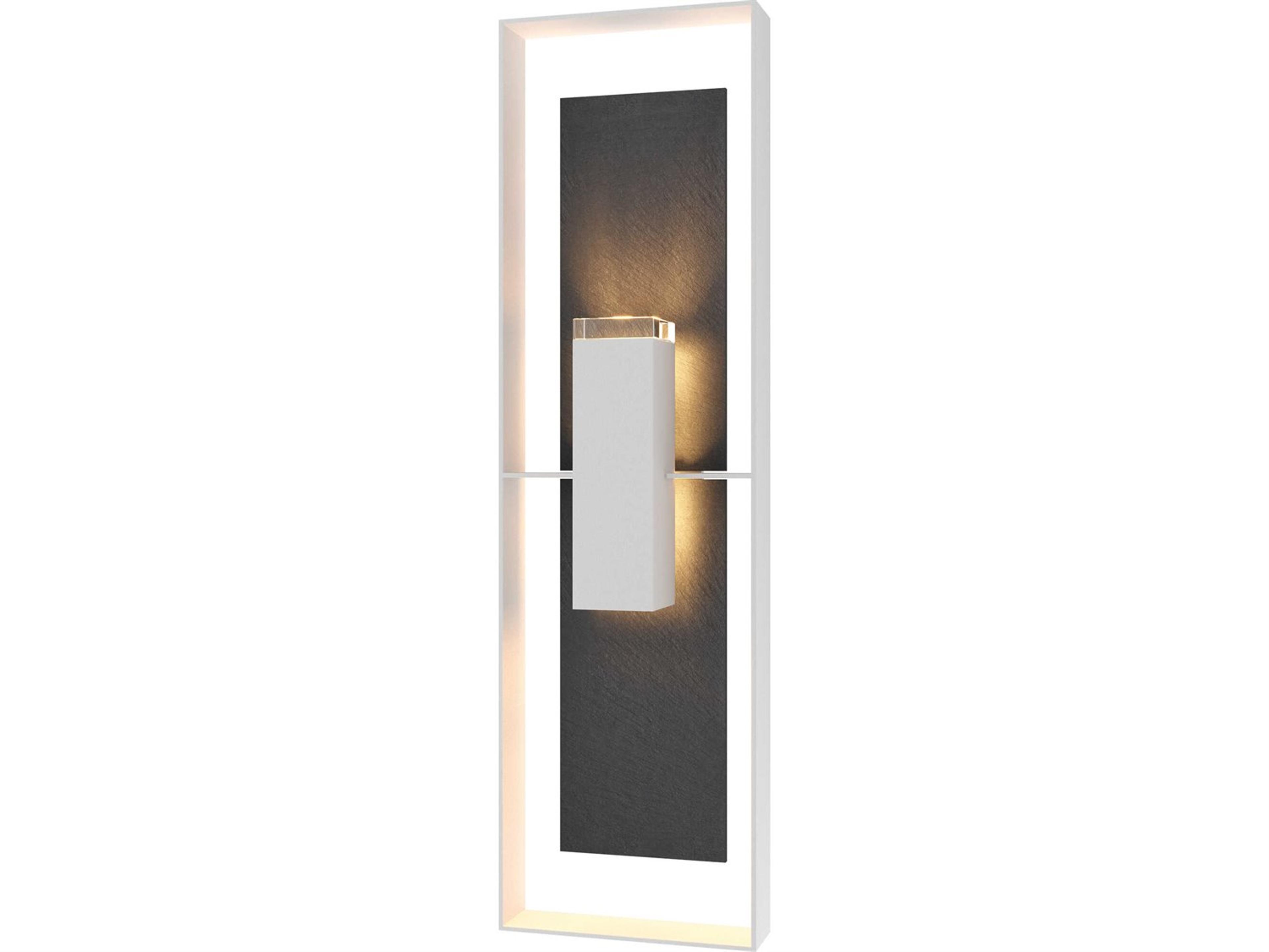 Hubbardton Forge Shadow Box 2-Light Outdoor Wall Light