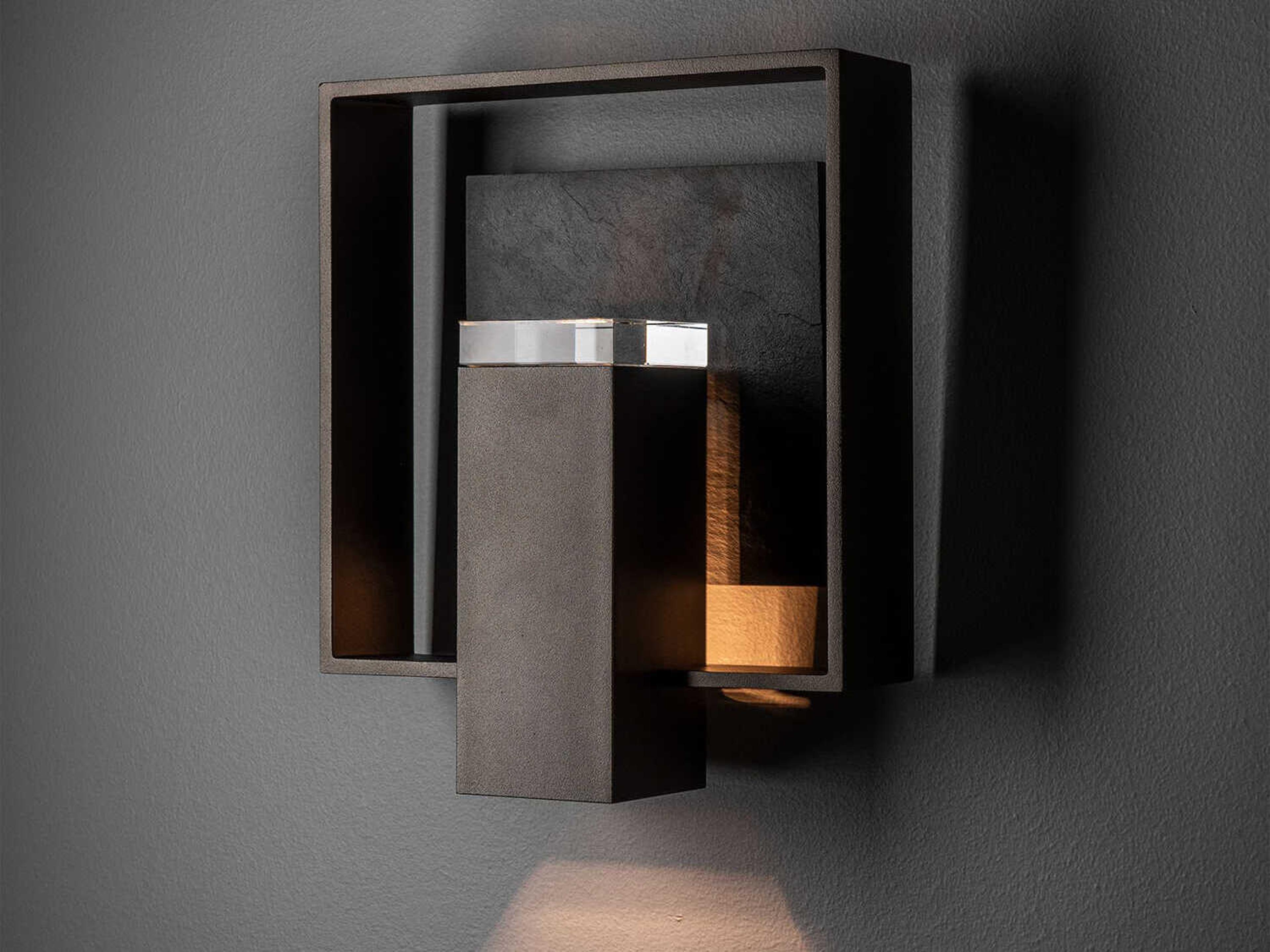 Hubbardton Forge Shadow Box 1-Light Outdoor Wall Light
