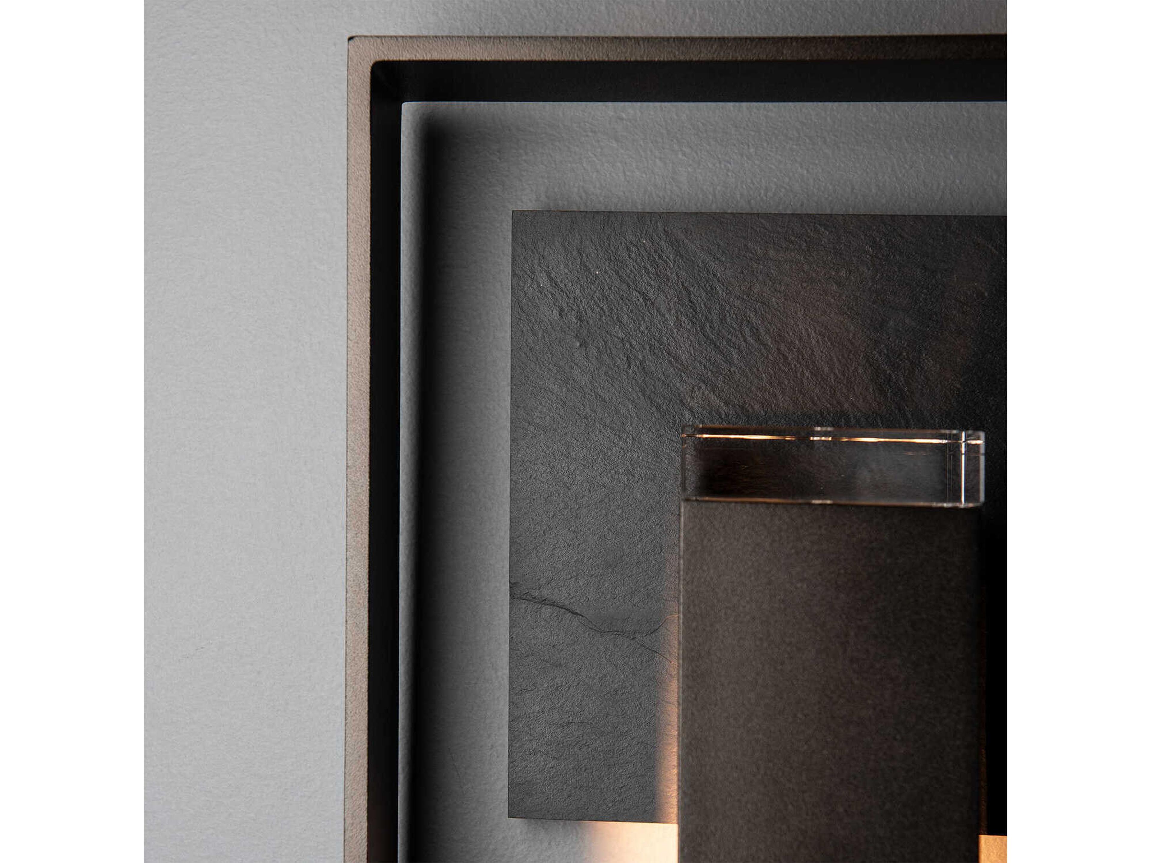 Hubbardton Forge Shadow Box 1-Light Outdoor Wall Light